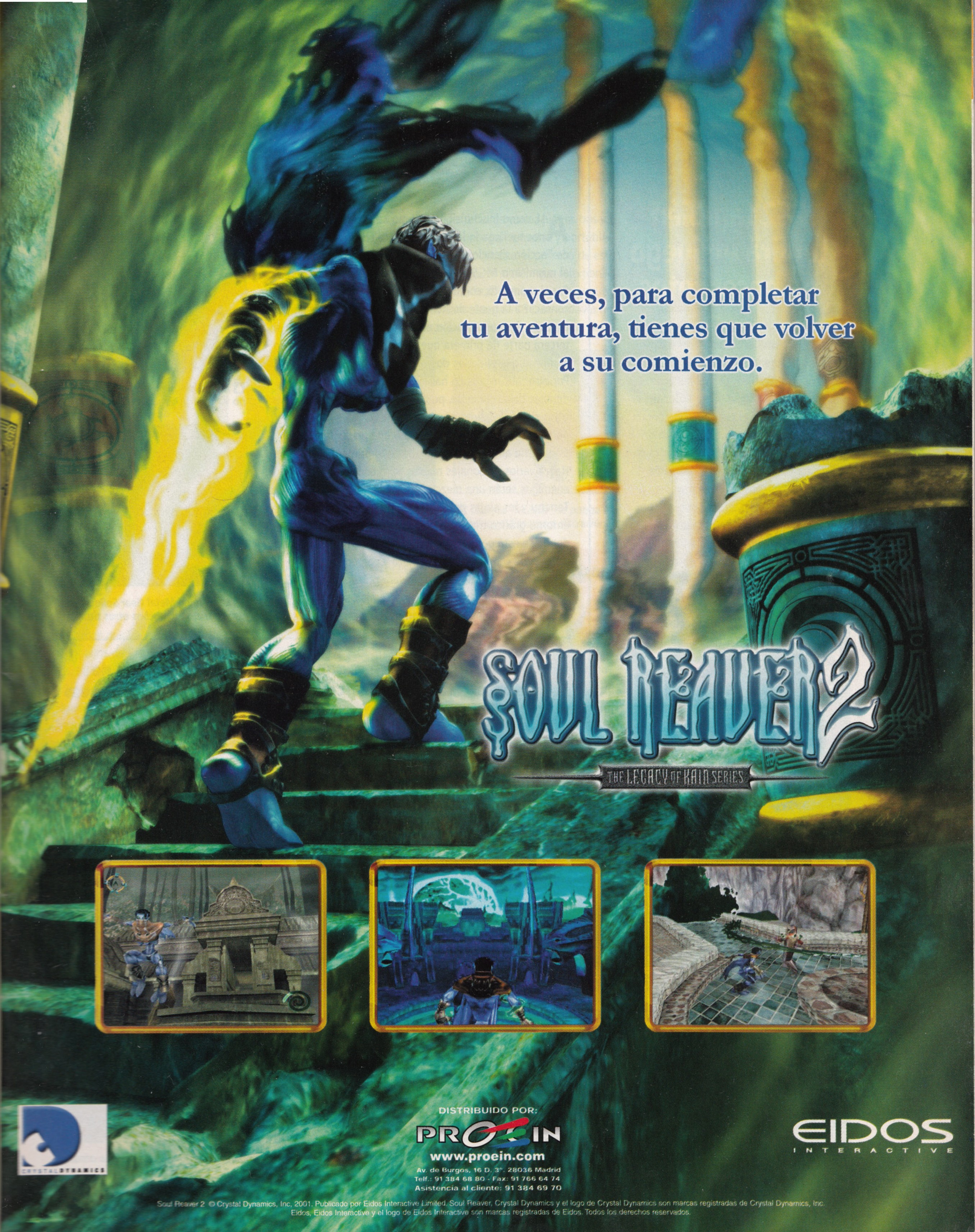 Legacy of Kain - Soul Reaver 2 PS2 cover