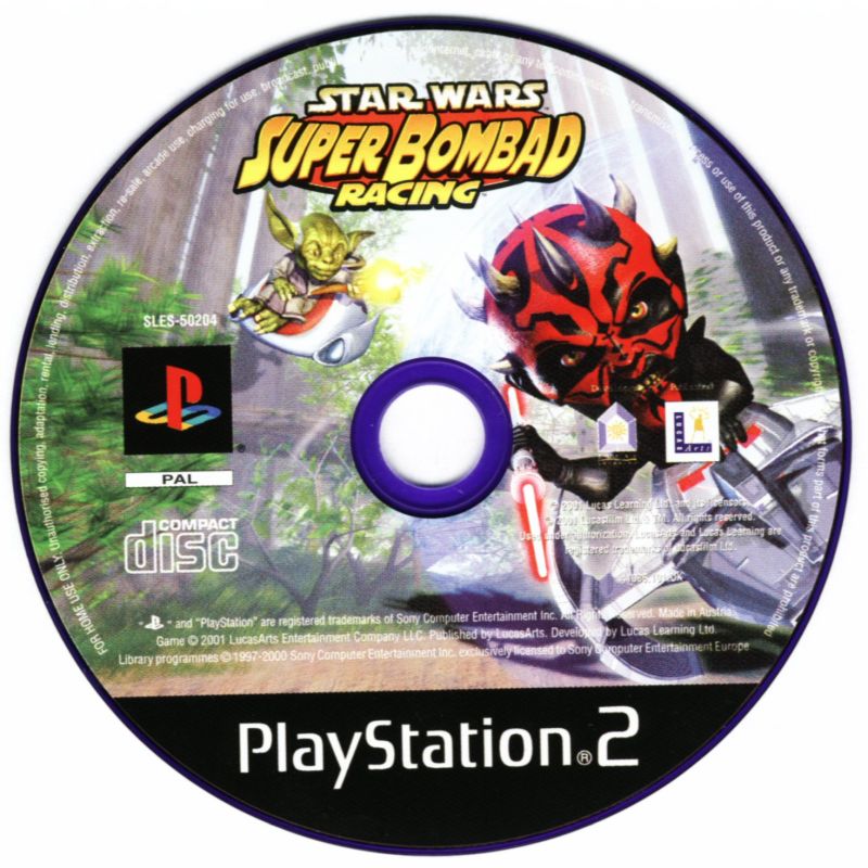 Star Wars - Super Bombad Racing PS2 cover