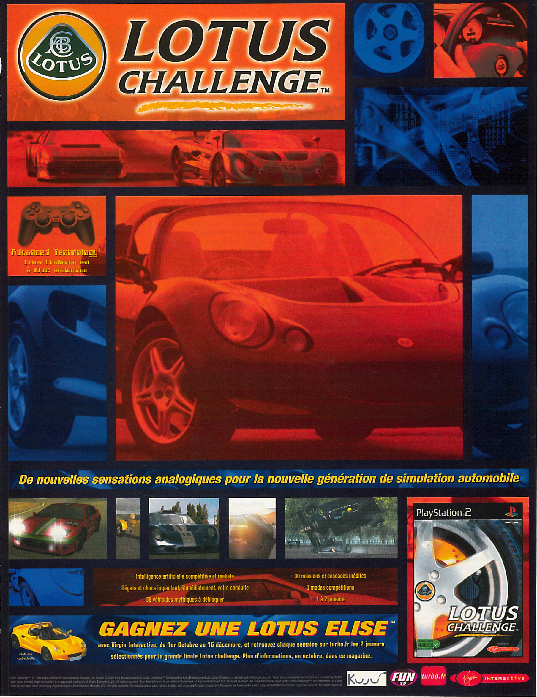 Lotus Challenge PS2 cover