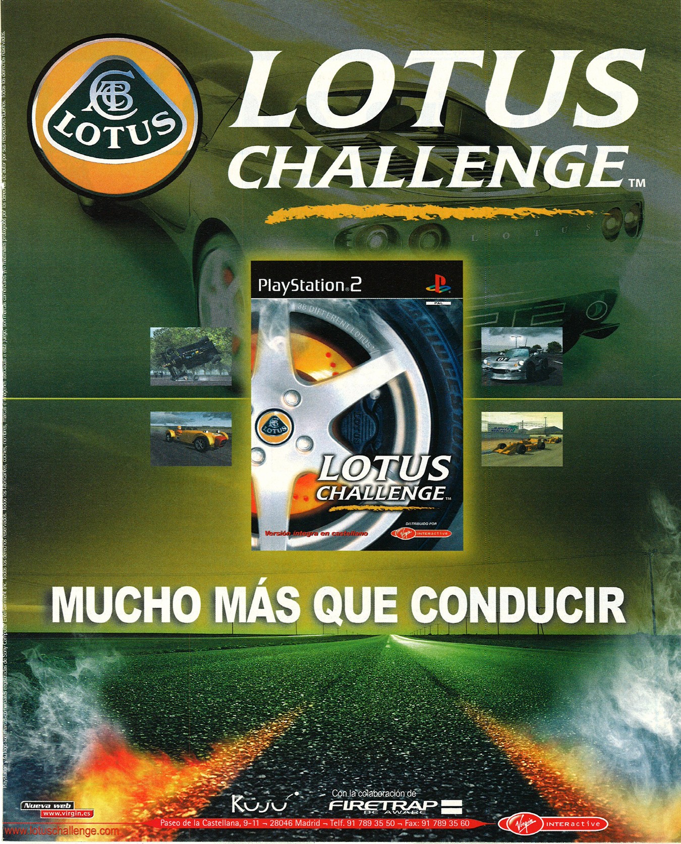 Lotus Challenge PS2 cover