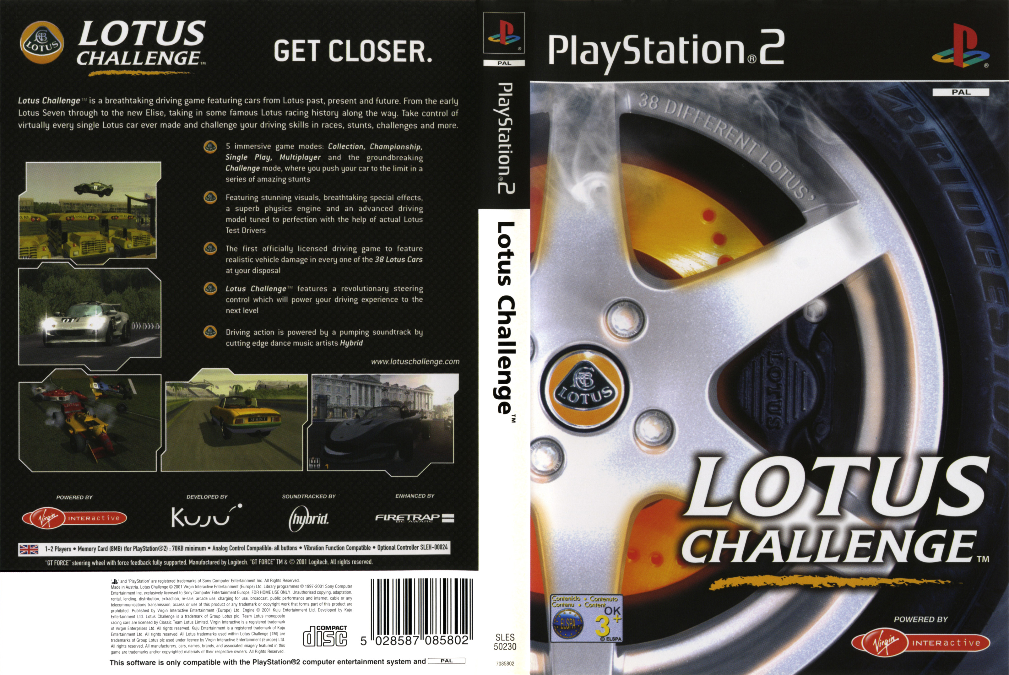 Lotus Challenge PS2 cover