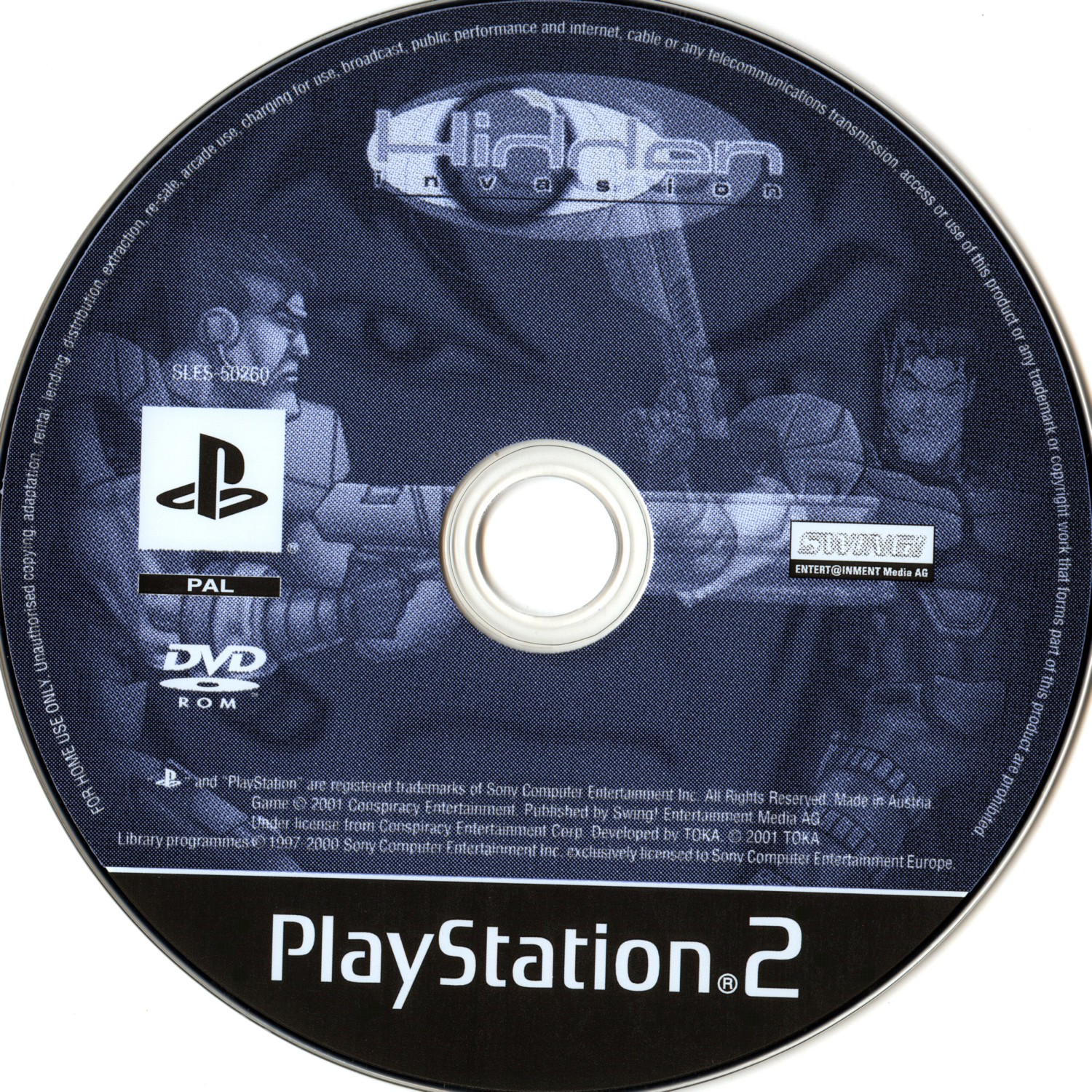 Hidden Invasion PS2 cover