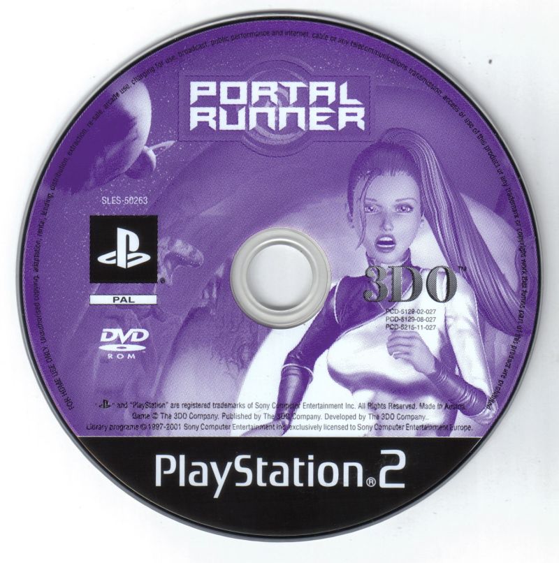 Portal Runner PS2 cover