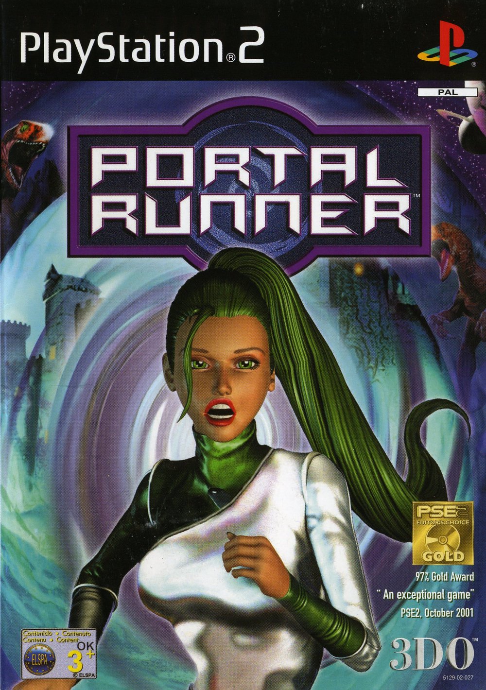 Portal Runner PS2 cover