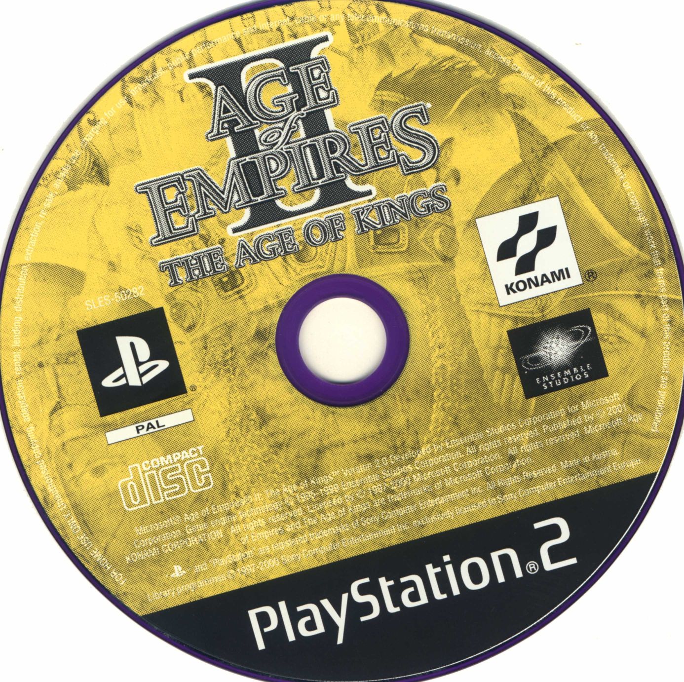 Age of Empires II - The Age of Kings PSX cover