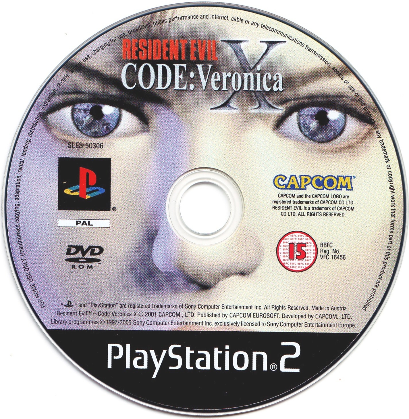 Resident Evil - Code - Veronica X Pro PS2 cover