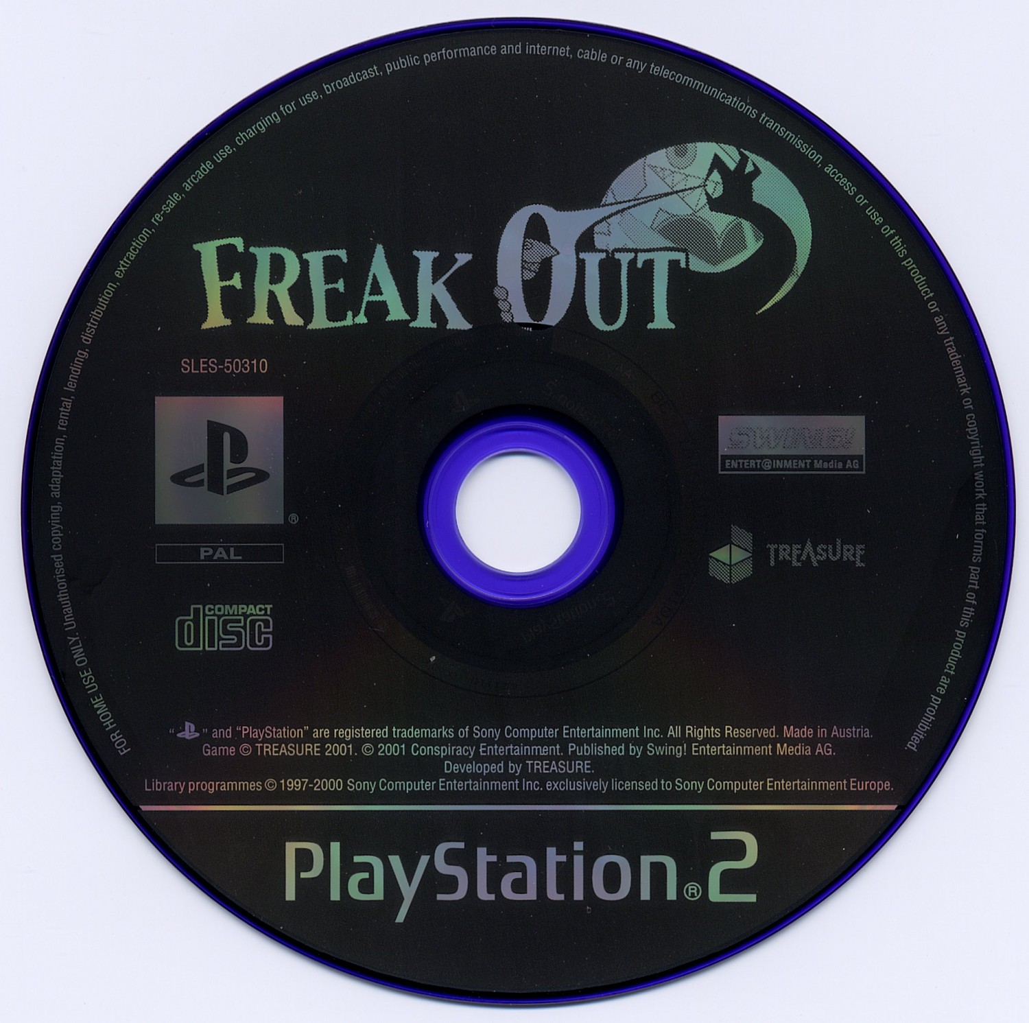 Freak Out PSX cover