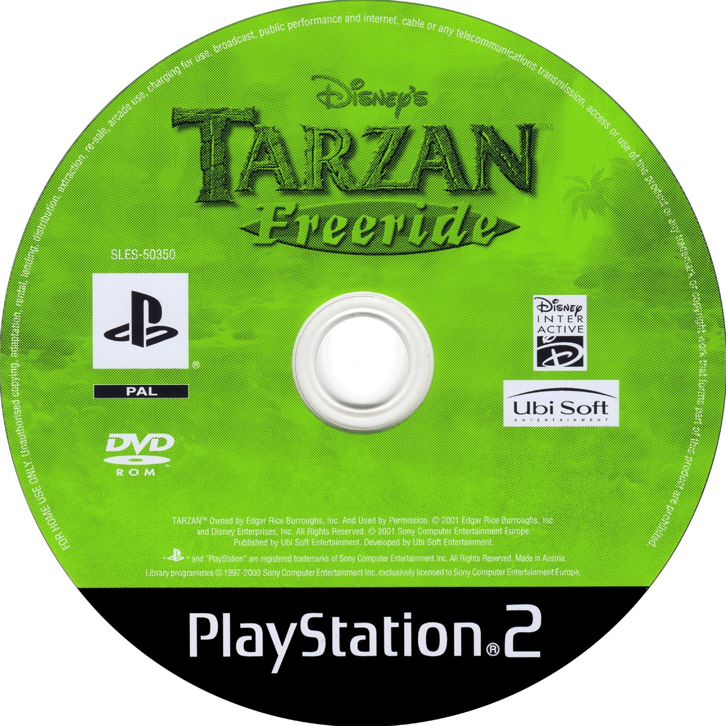 Disney's Tarzan Freeride PSX cover