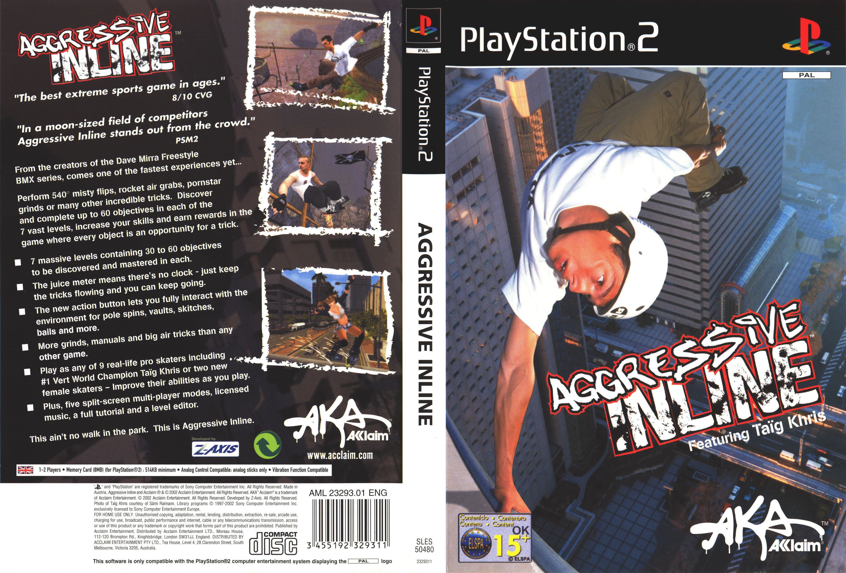 Aggresive Inline PSX cover