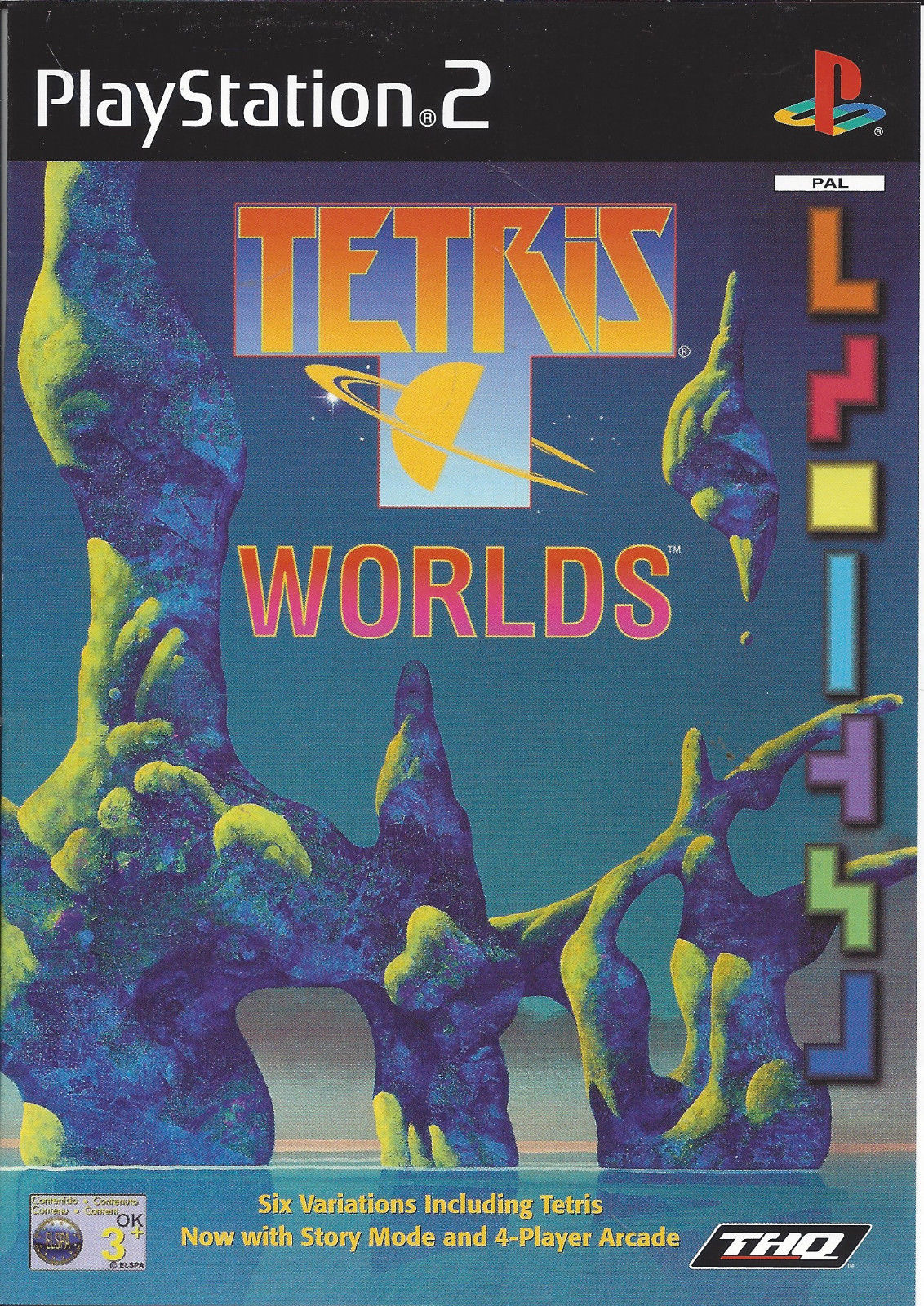 Tetris Worlds PS2 cover