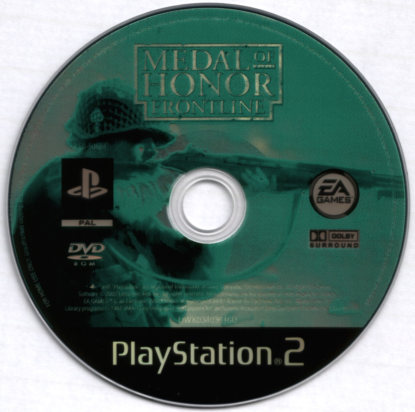 Medal of Honor - Frontline PSX cover