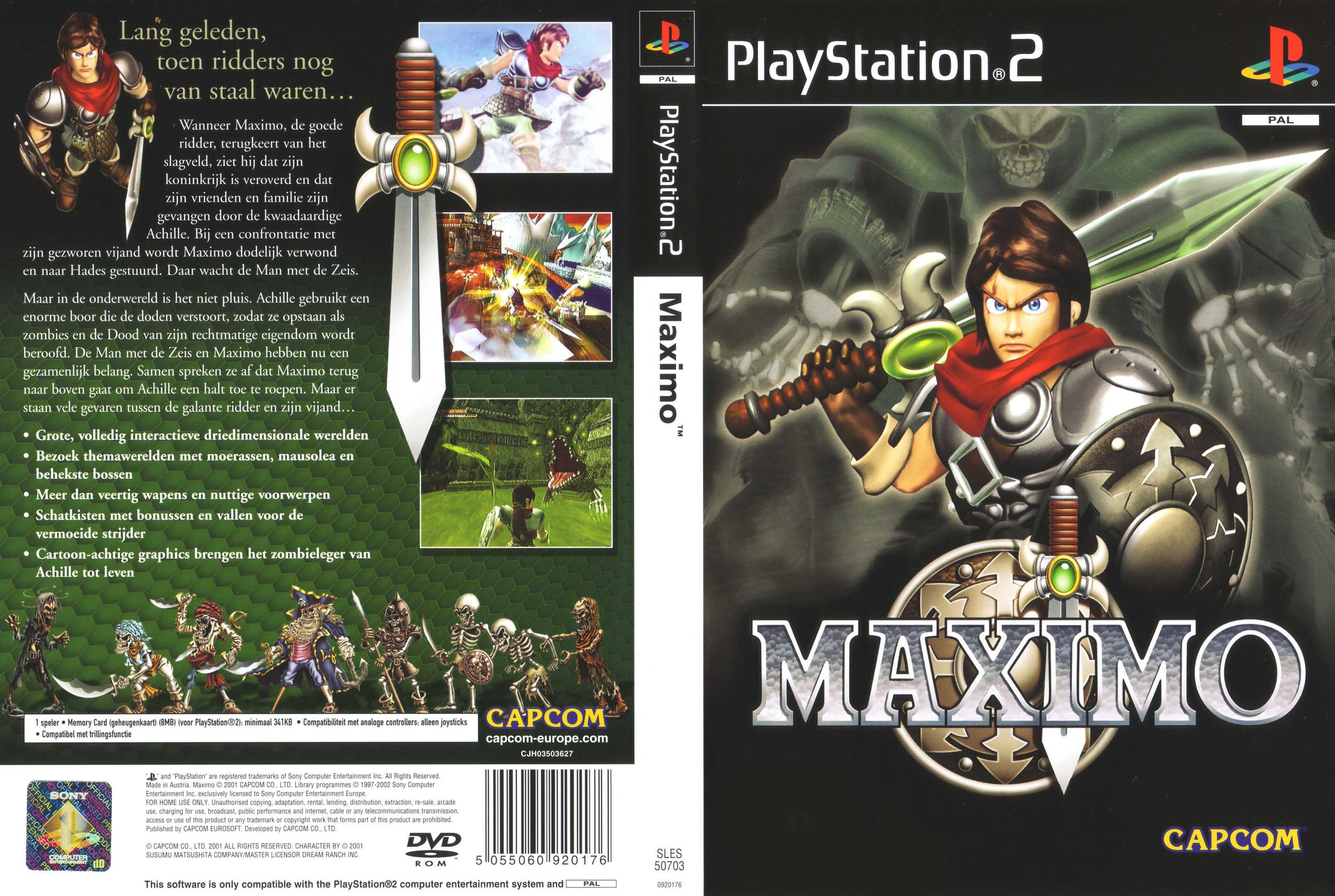 Maximo PSX 2 cover