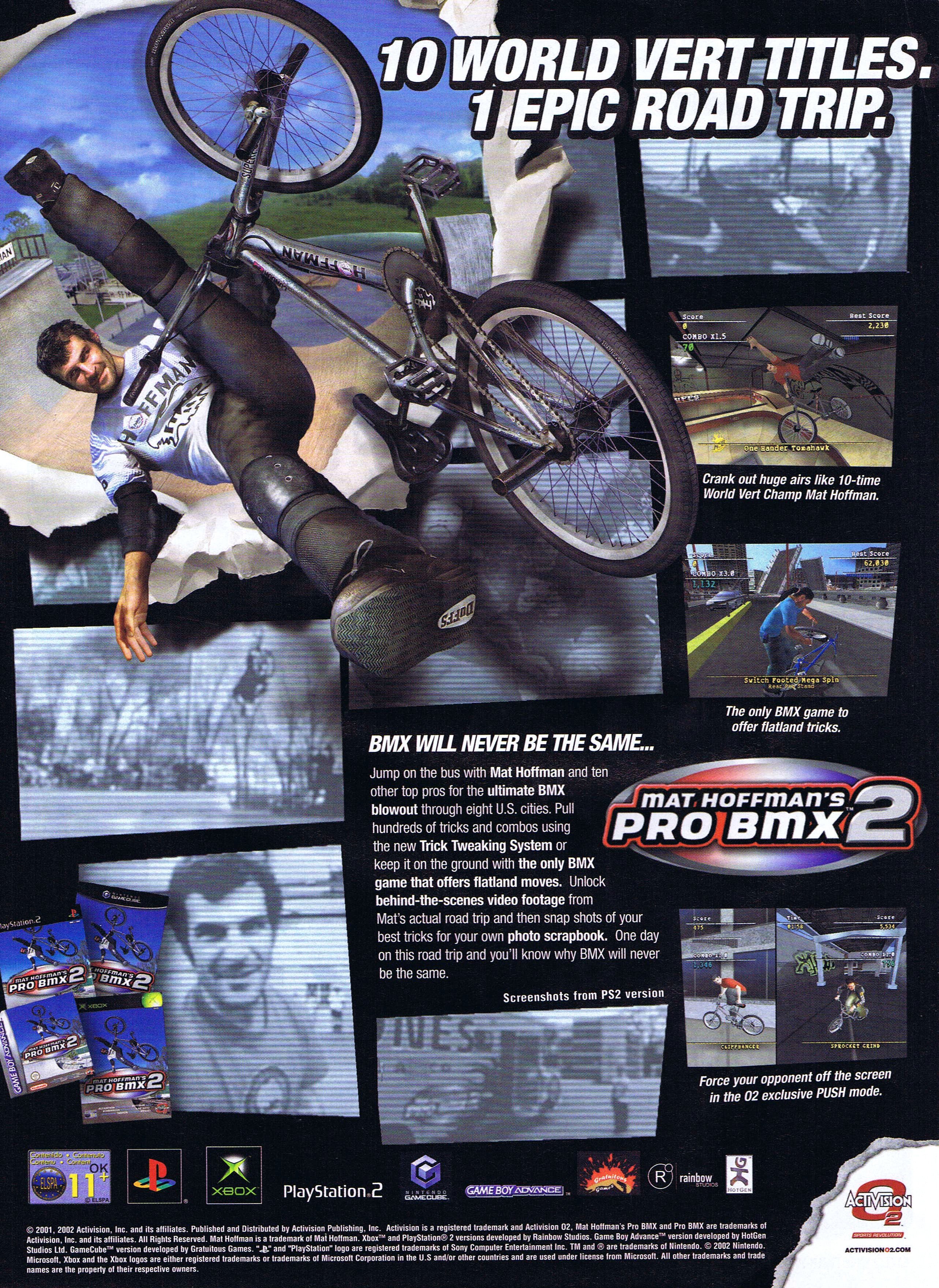 Mat Hoffman's Pro BMX 2 PS2 cover