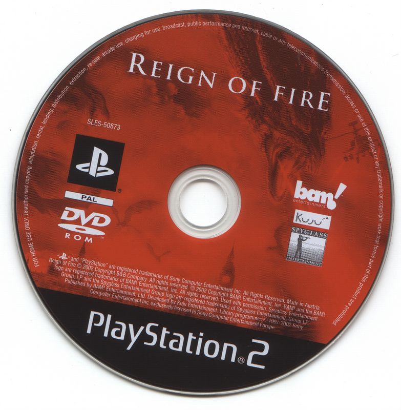 Reign of Fire PS2 cover