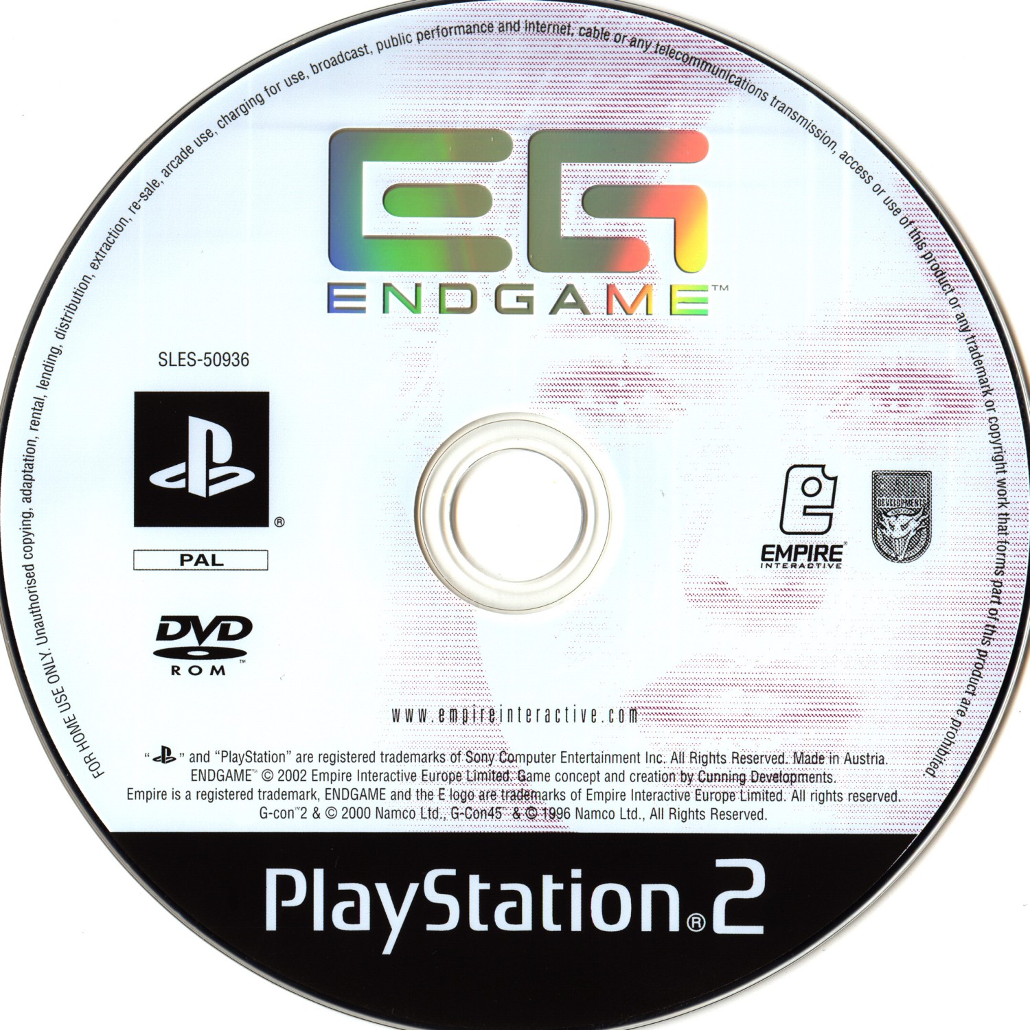 Endgame PSX cover