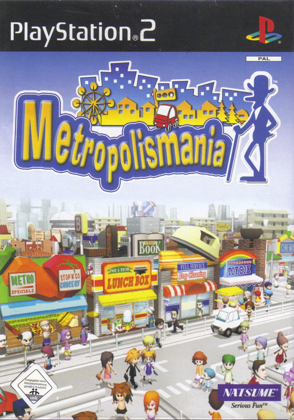 Metropolismania PS2 cover