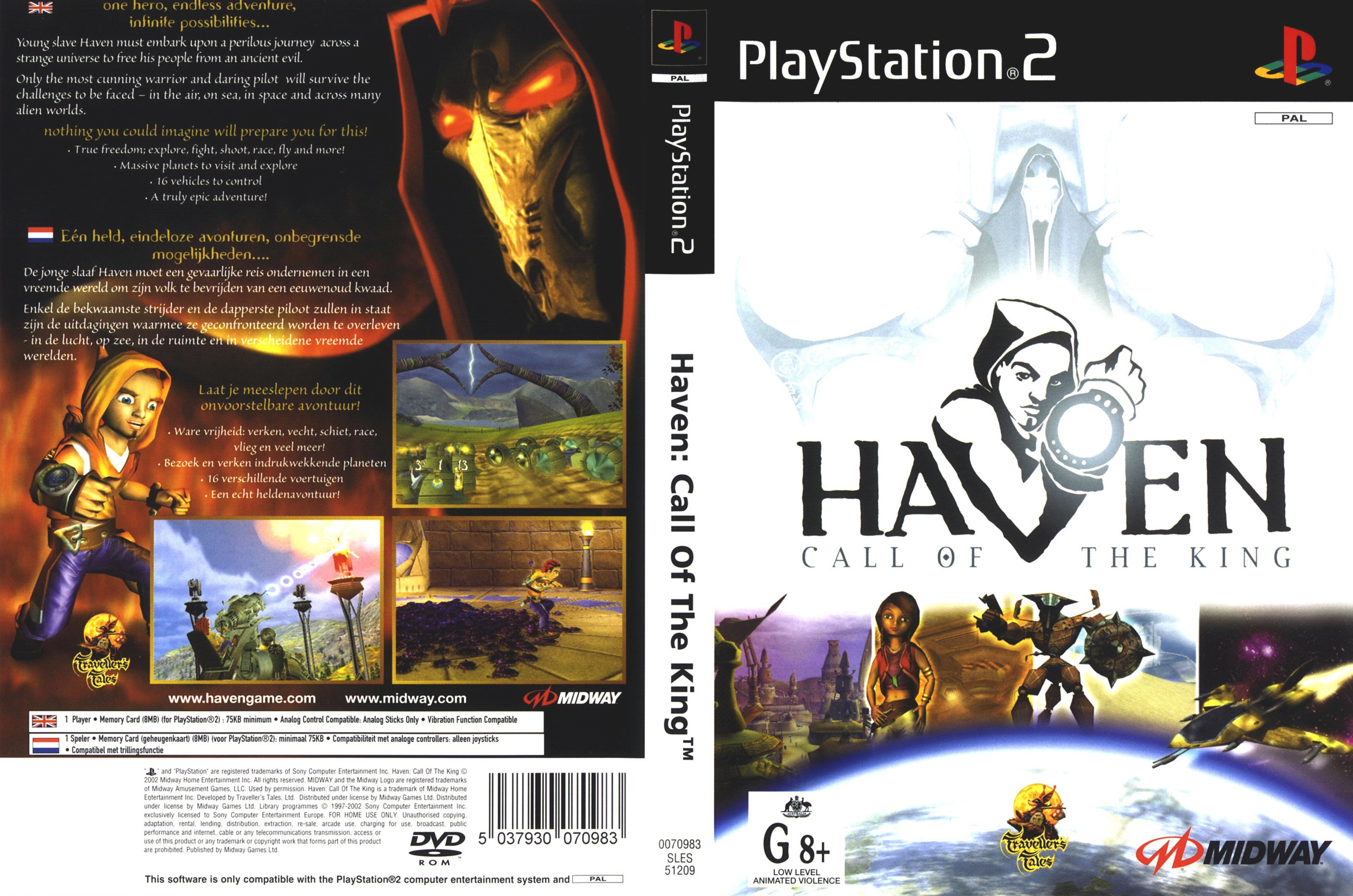 Haven - Call of the King PSX cover