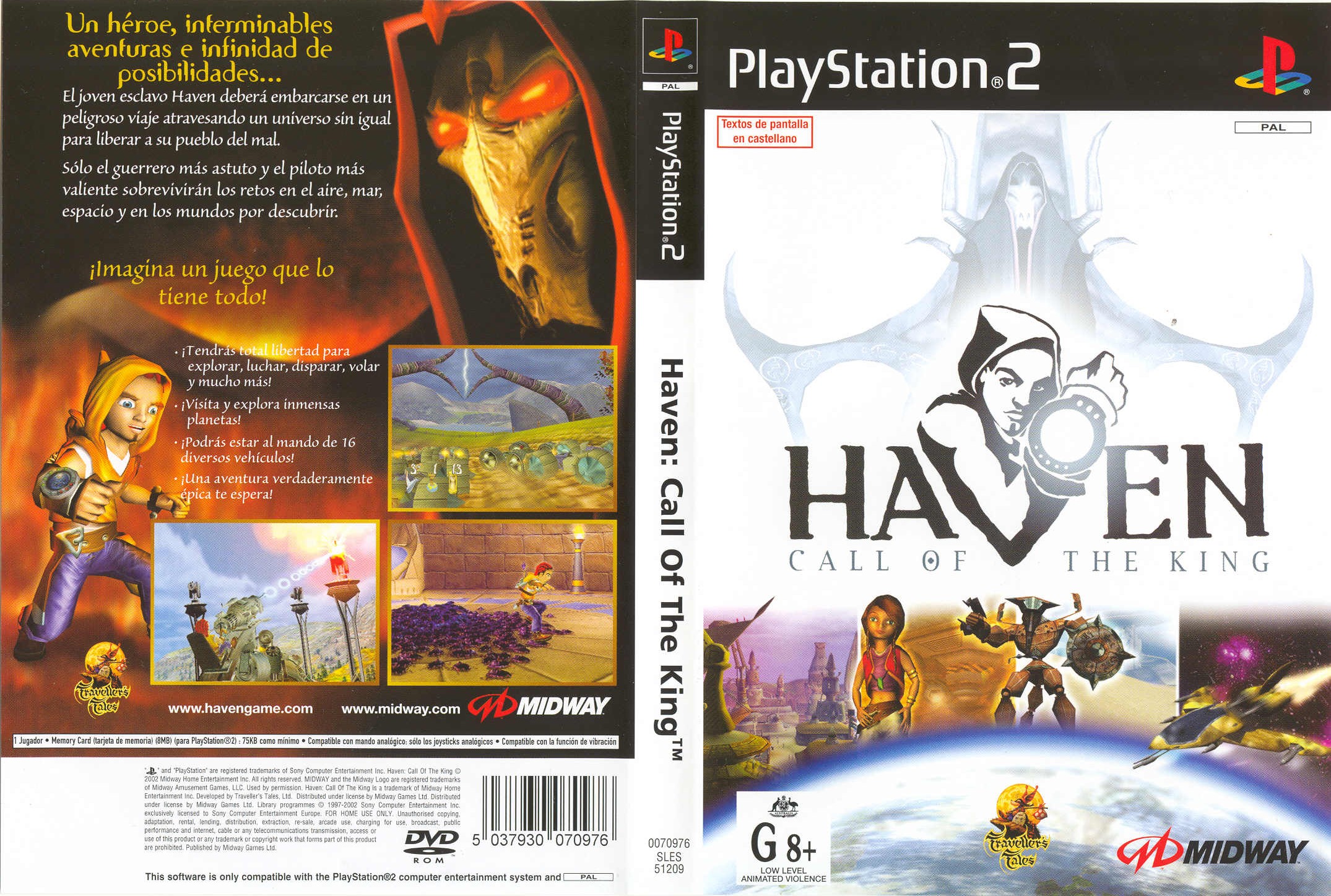 Haven - Call of the King PSX cover