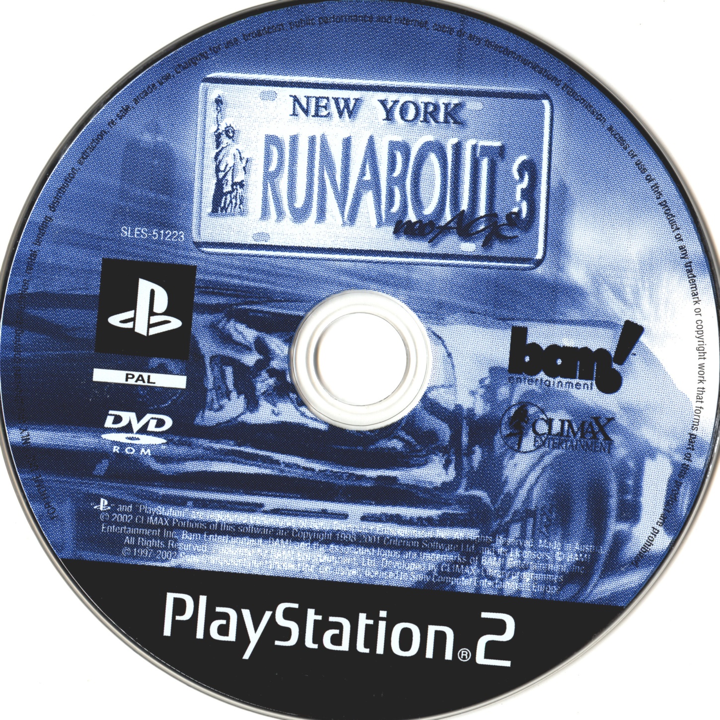 Runabout 3 - Neo Age PS2 cover