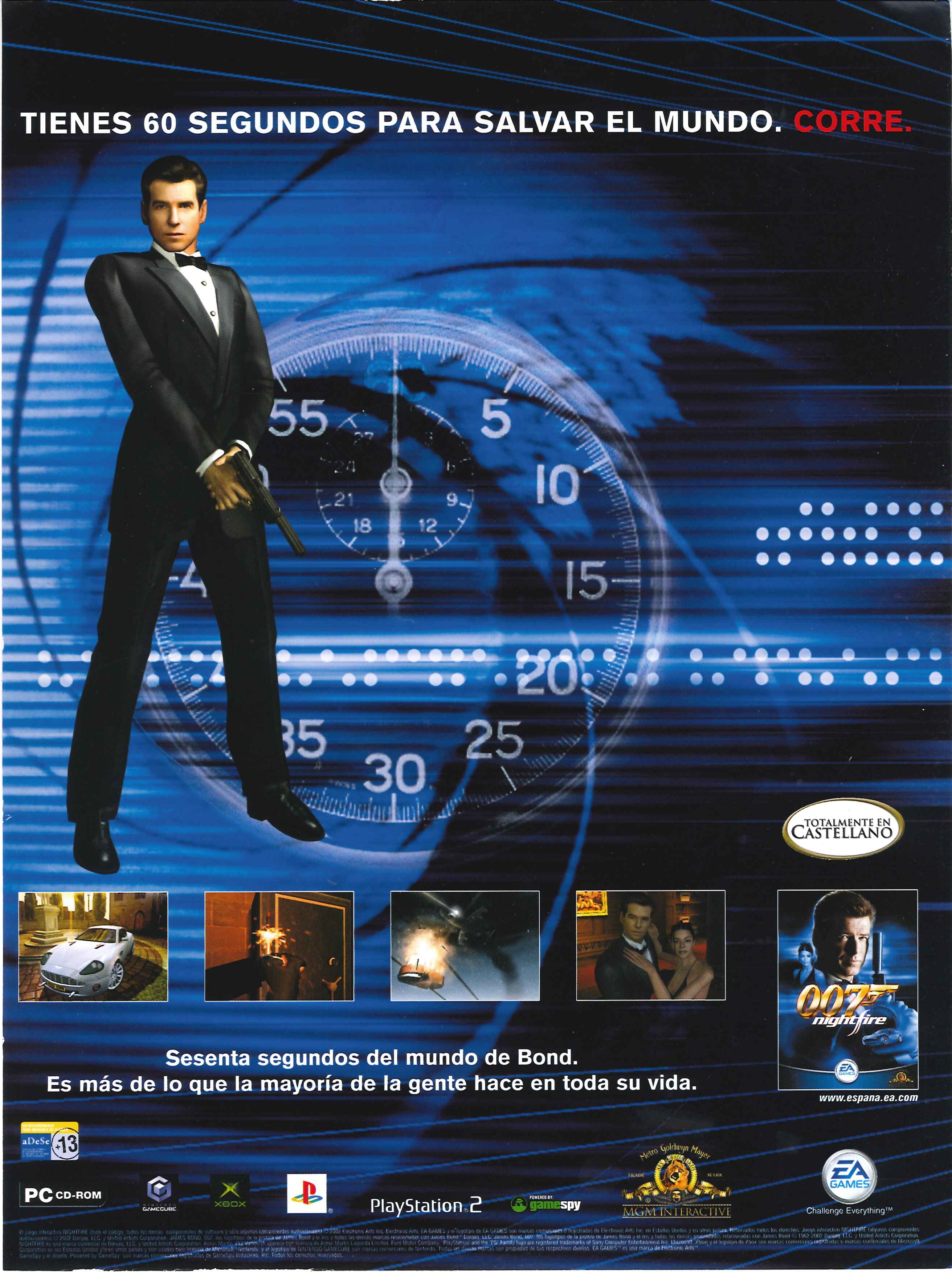 007 - Nightfire PS2 cover