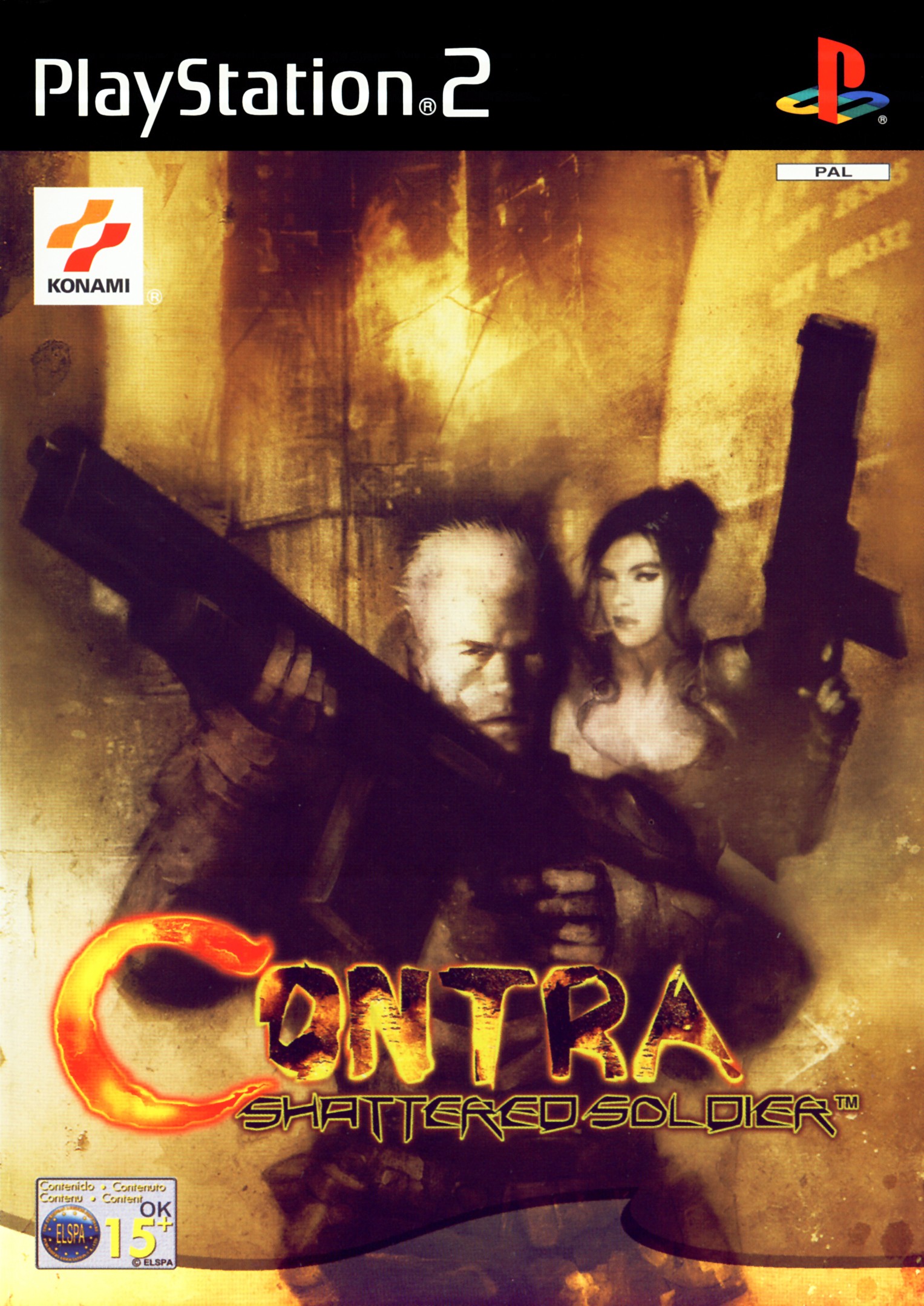 Contra Shattered Soldier PSX cover