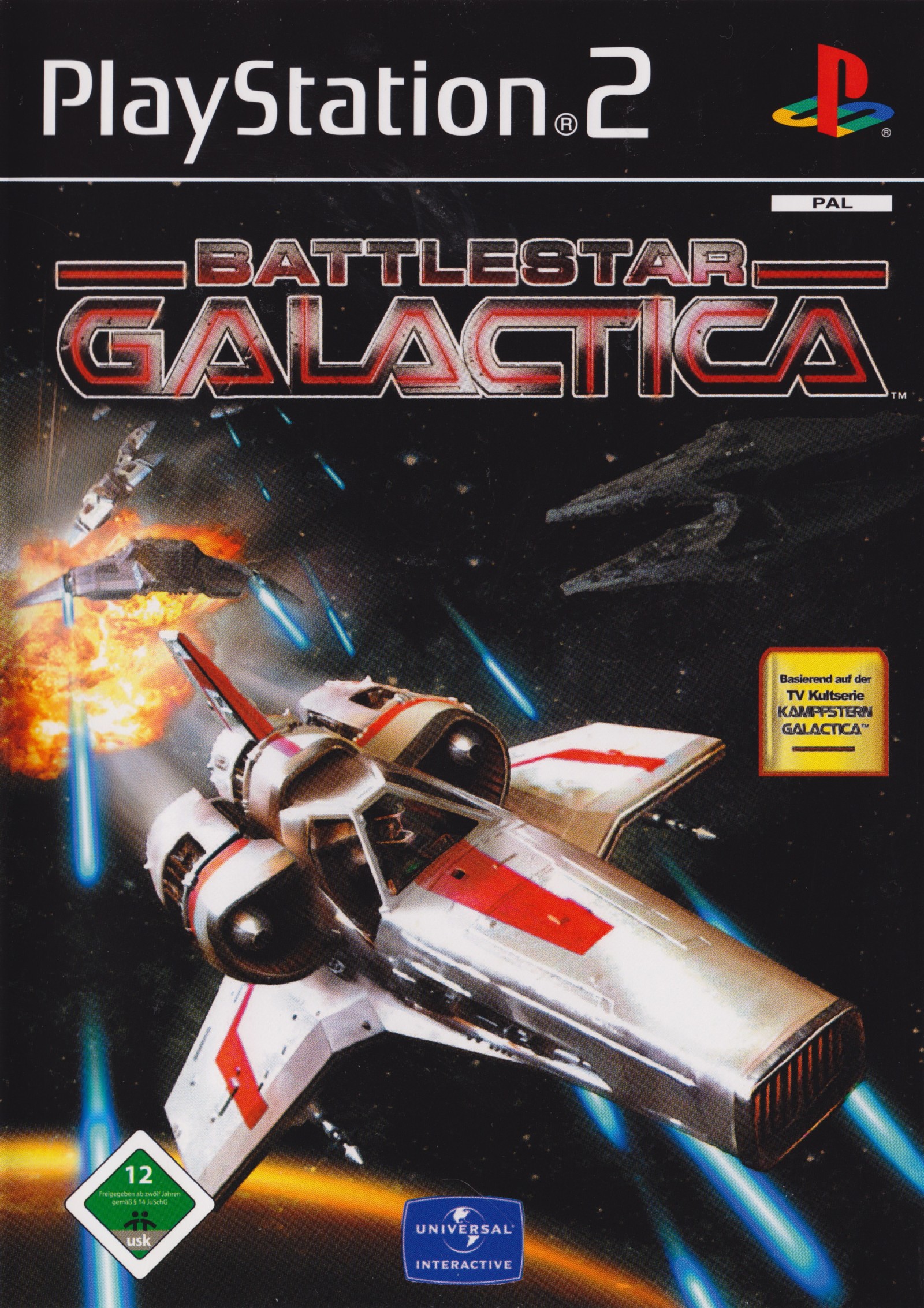 Battlestar Galactica PSX cover