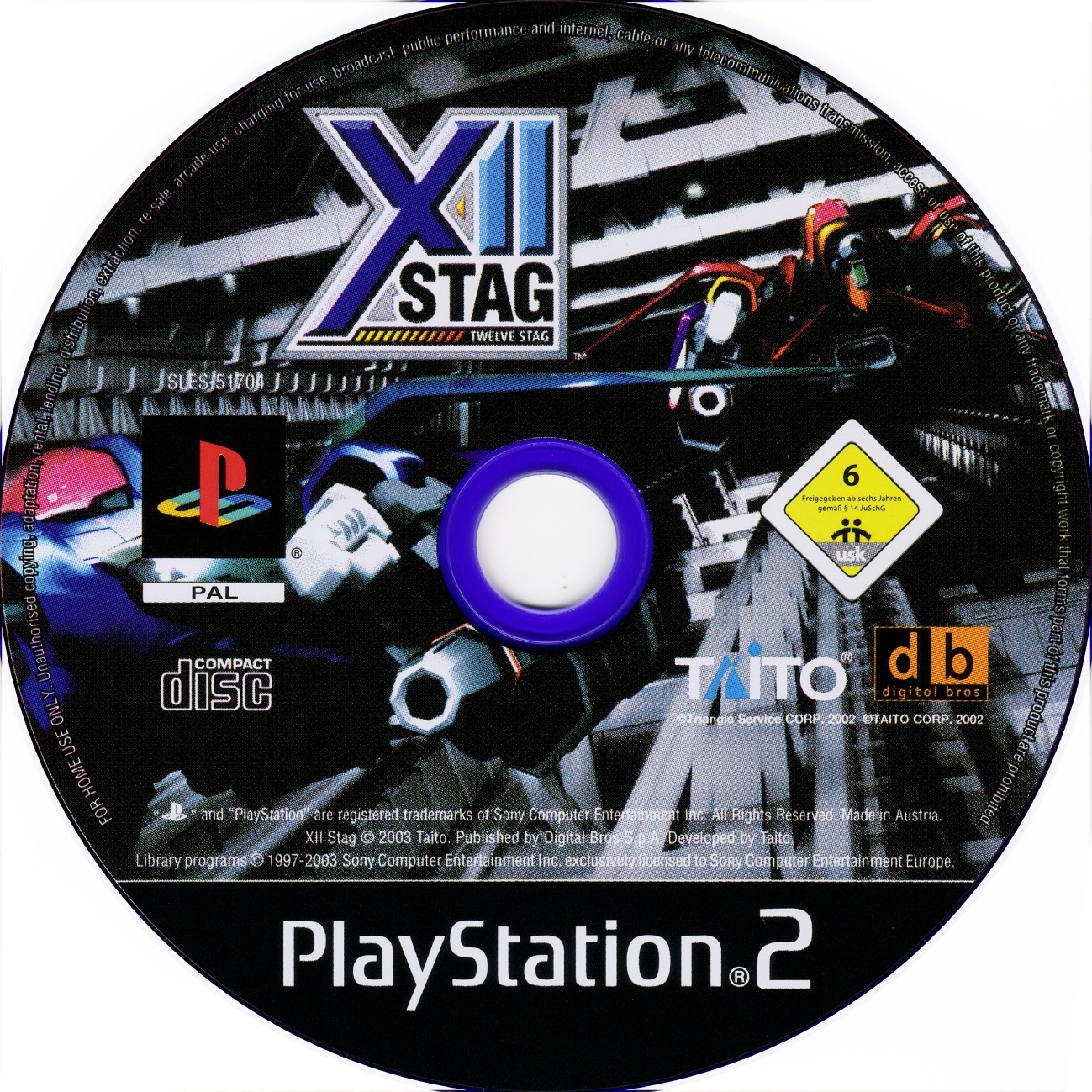 XII Stag PS2 cover