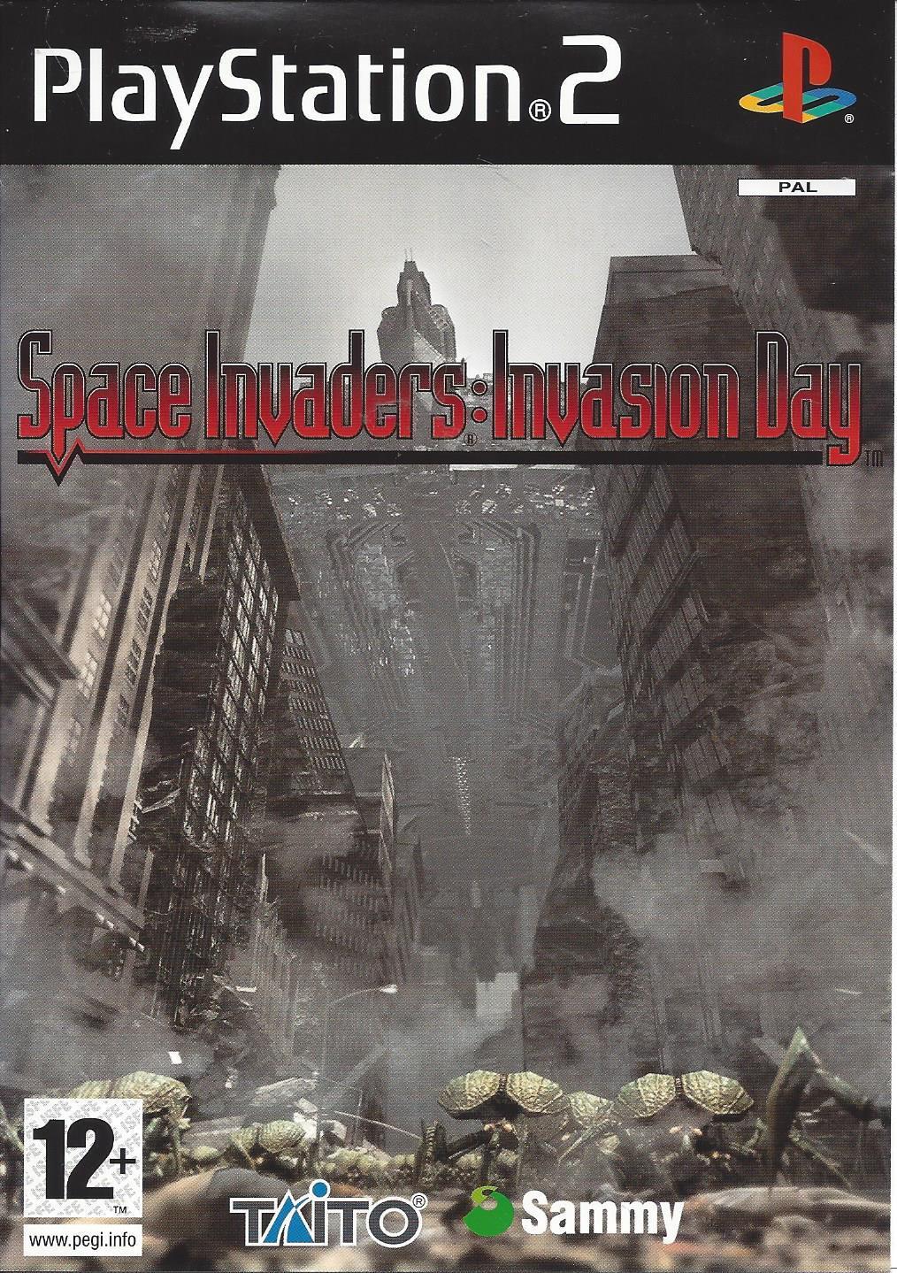 Space Invaders - Invasion Day PS2 cover