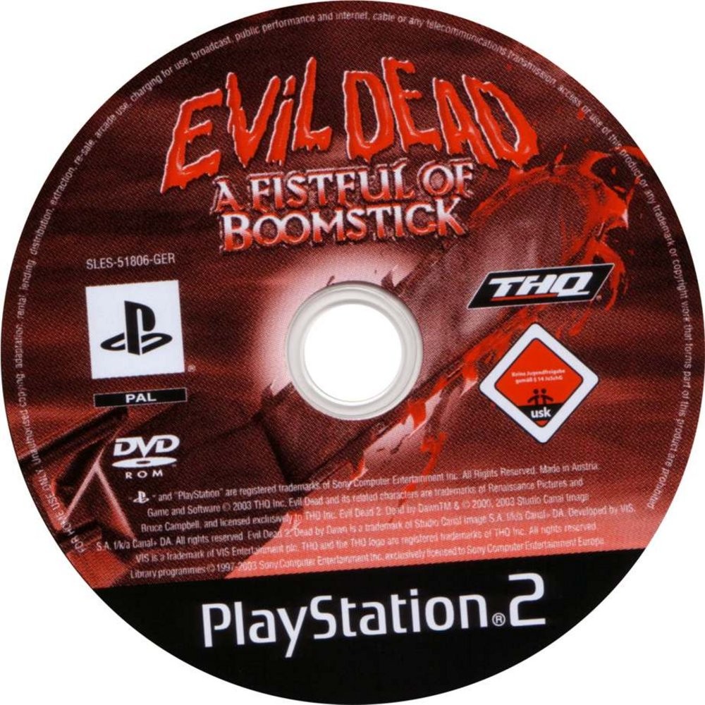 Evil Dead - A fistful of boomstick PSX cover