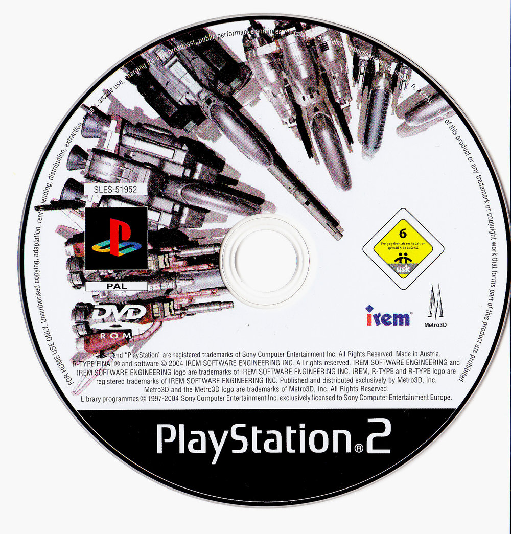 R-Type Final PS2 cover