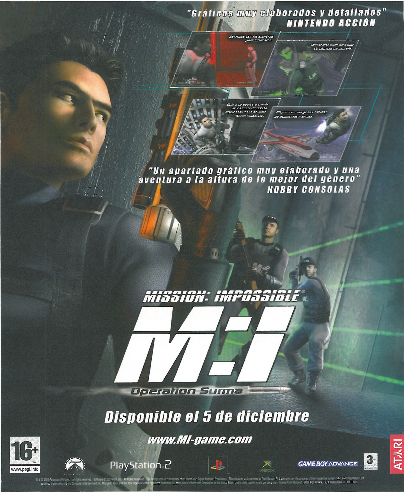 Mission Impossible - Operation Surma PS2 cover