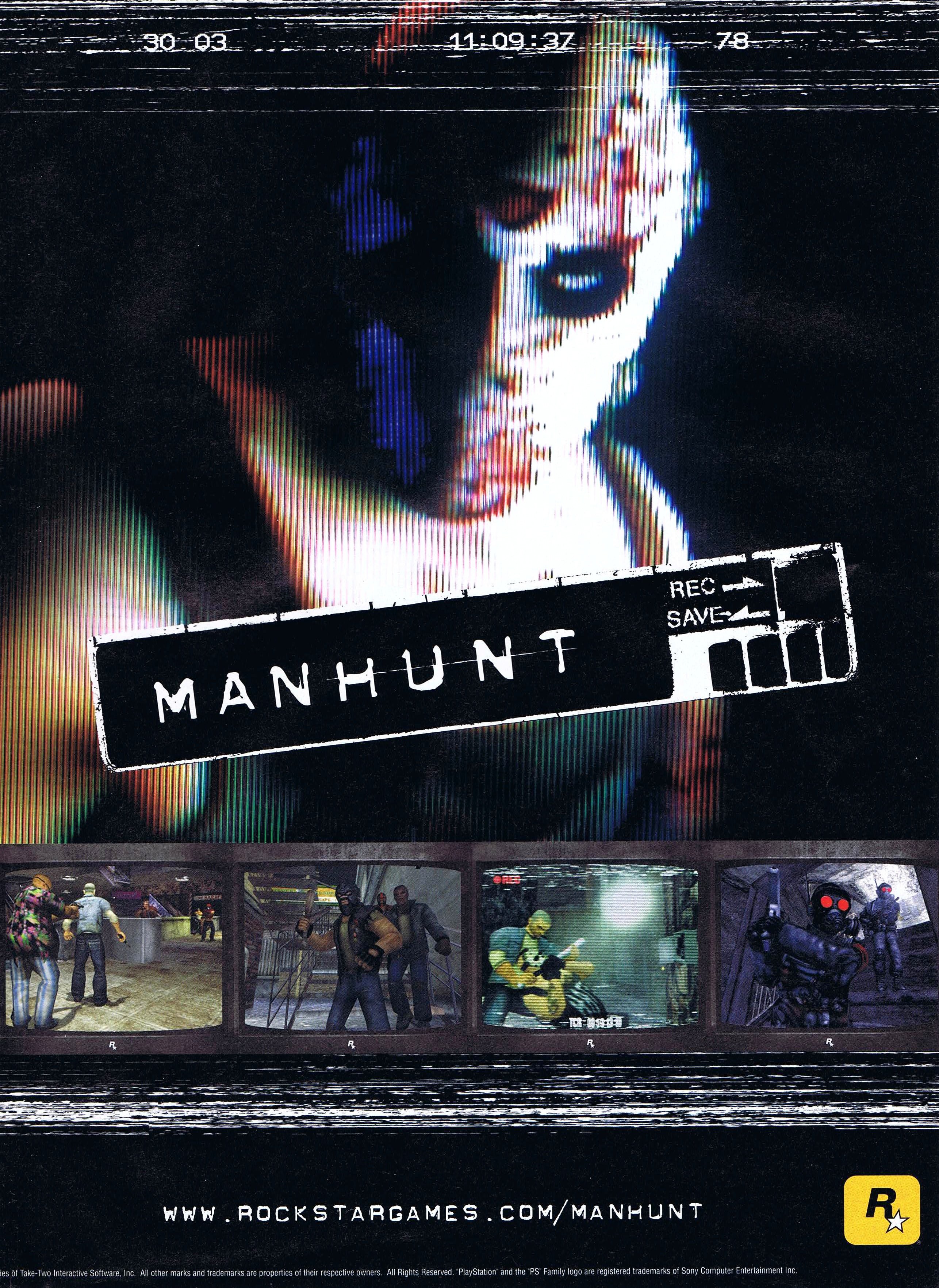 Manhunt PS2 cover
