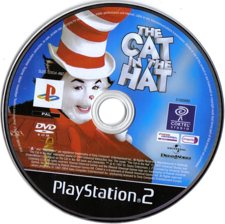 Dr. Seuss The Cat in the hat PSX cover