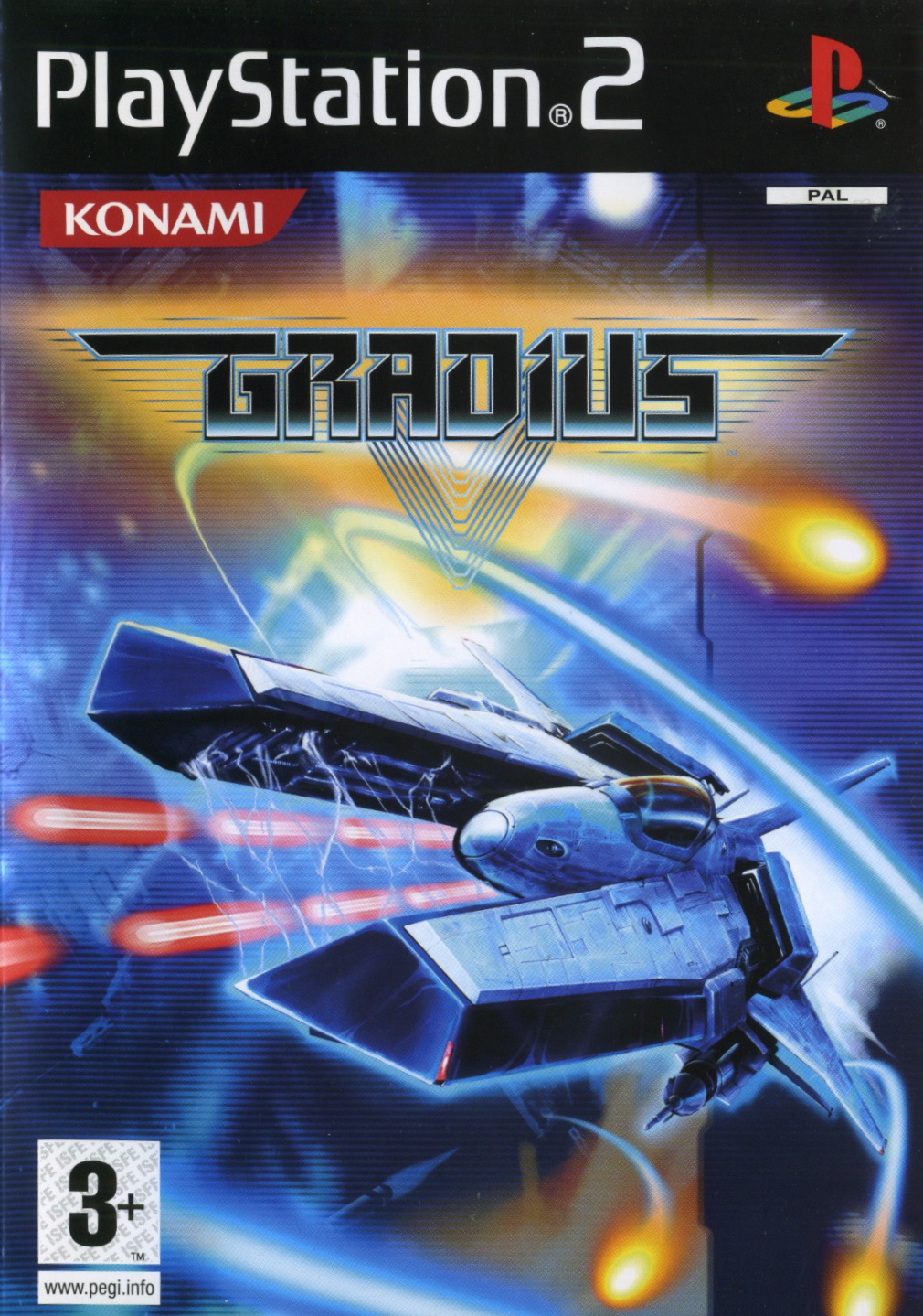 Gradius V PS2 cover