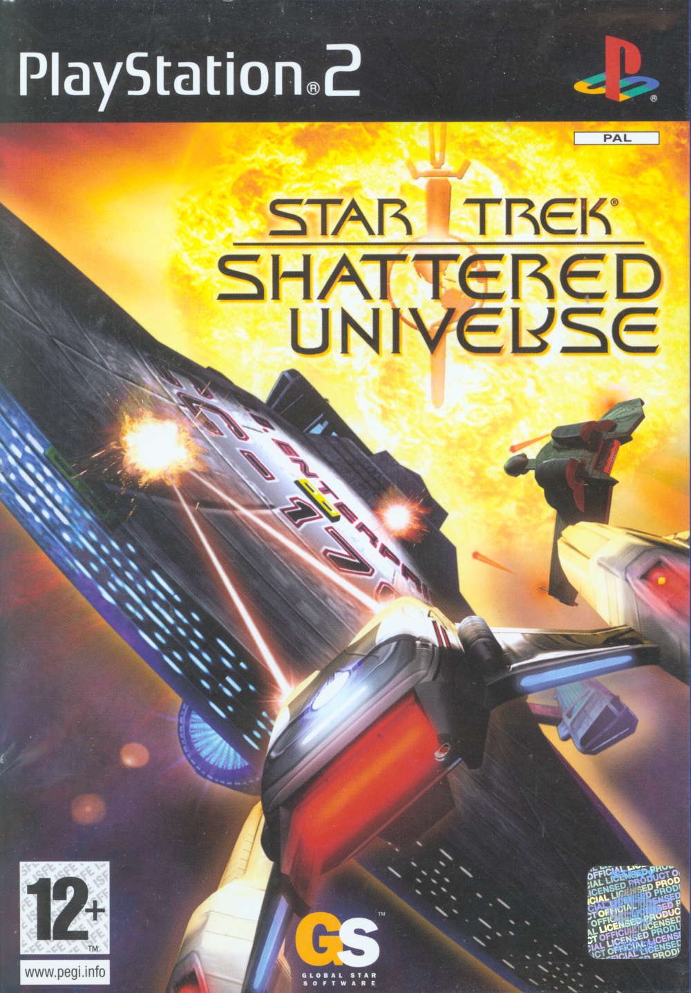 Star Trek - Shattered universe PS2 cover