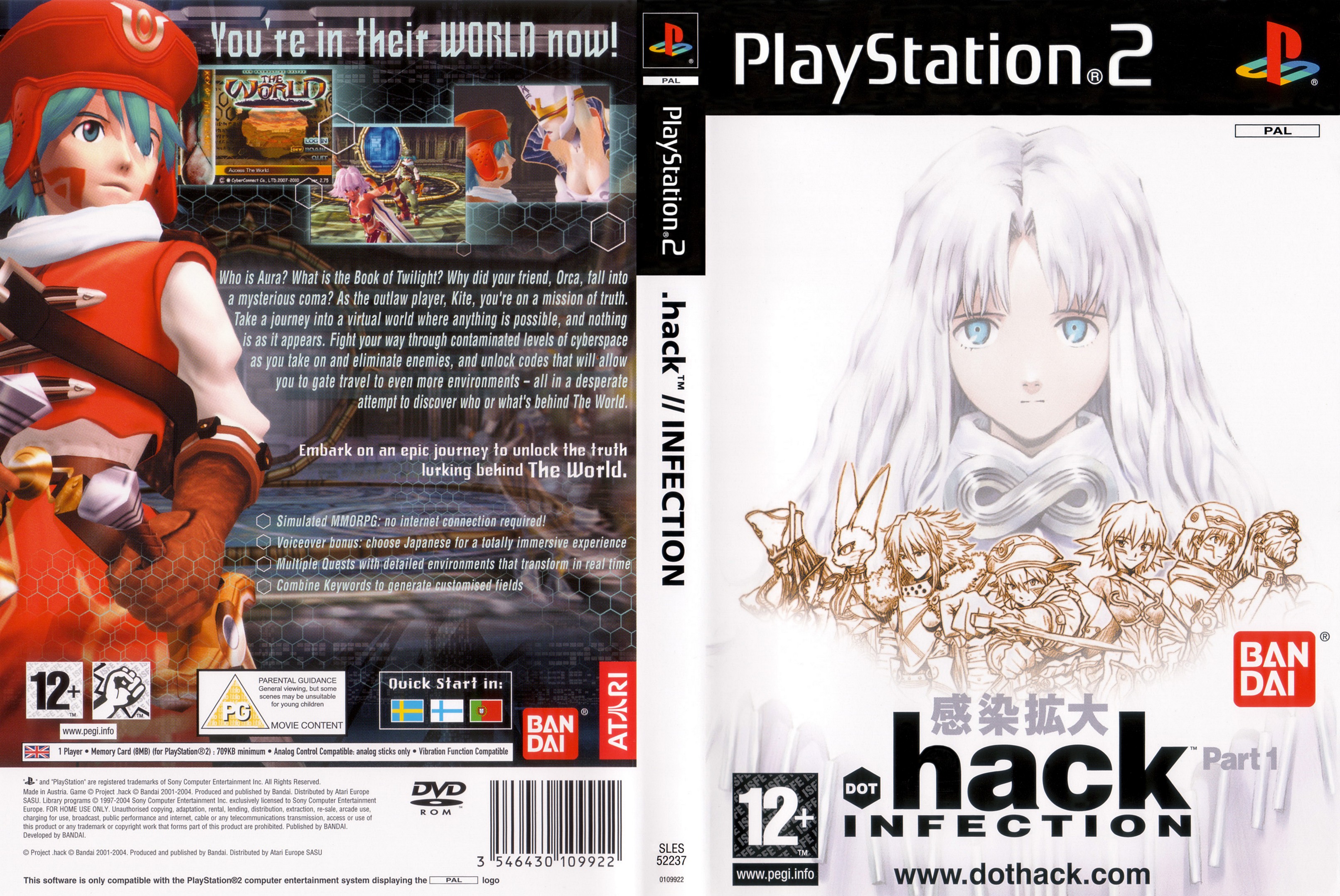 .Hack - Infection PSX cover
