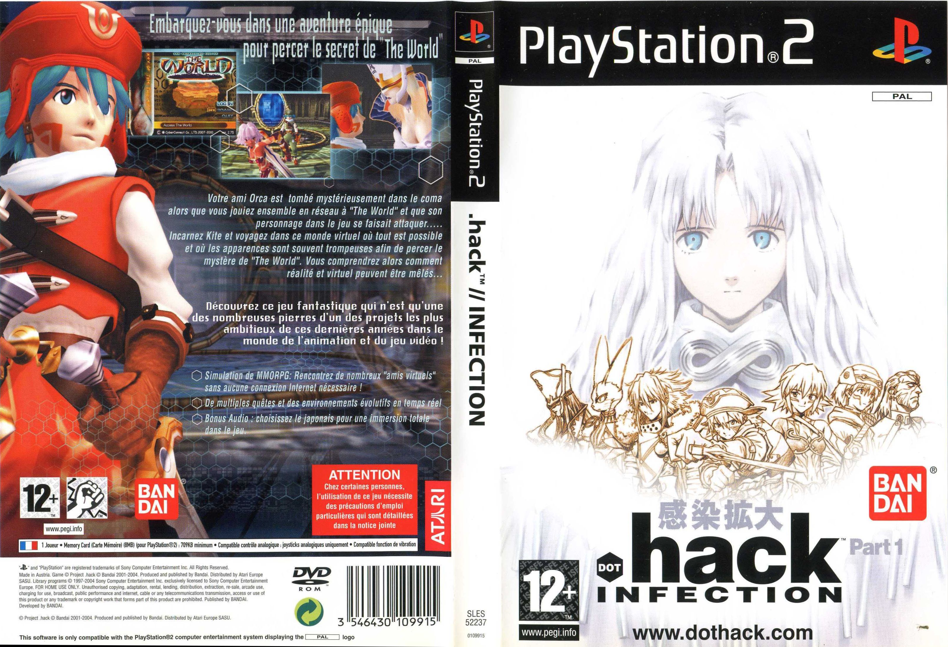 .Hack - Infection PSX cover