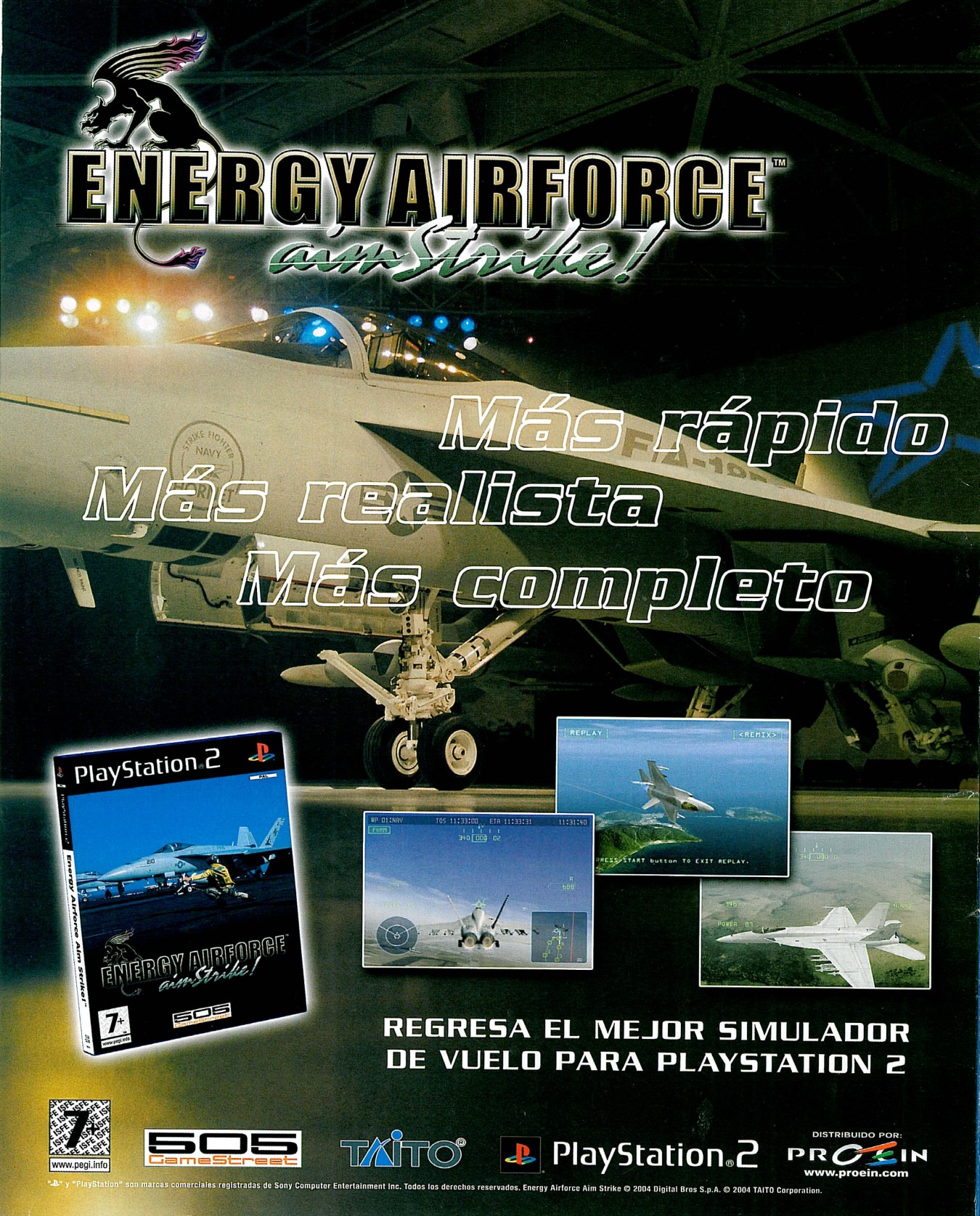 Energy Airforce Aim Strike! PSX cover