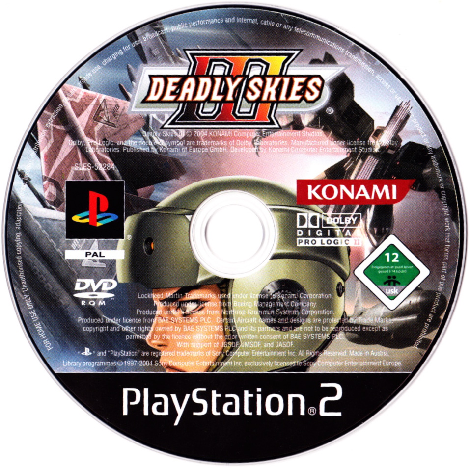 Deadly Skies III PS2 cover