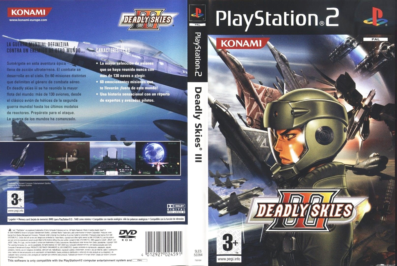 Deadly Skies III PS2 cover