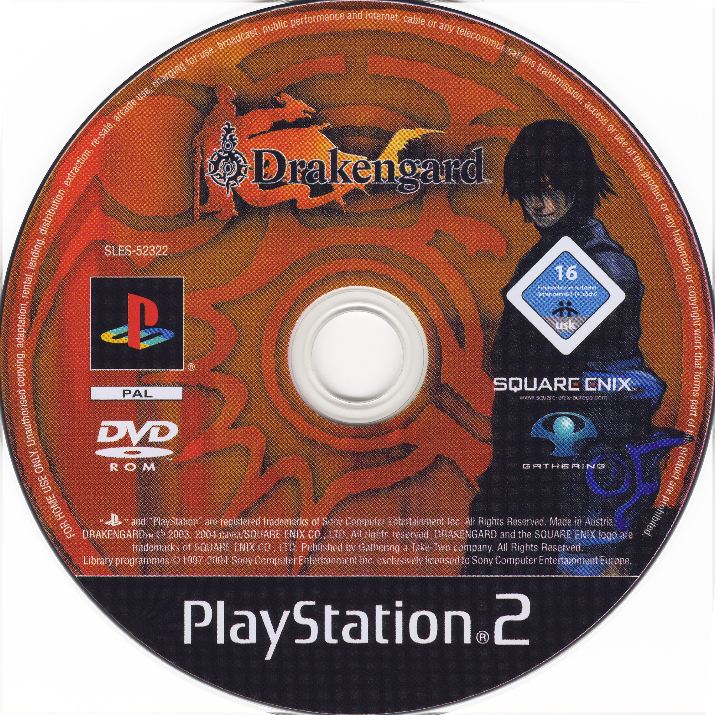 Drakengard PSX cover