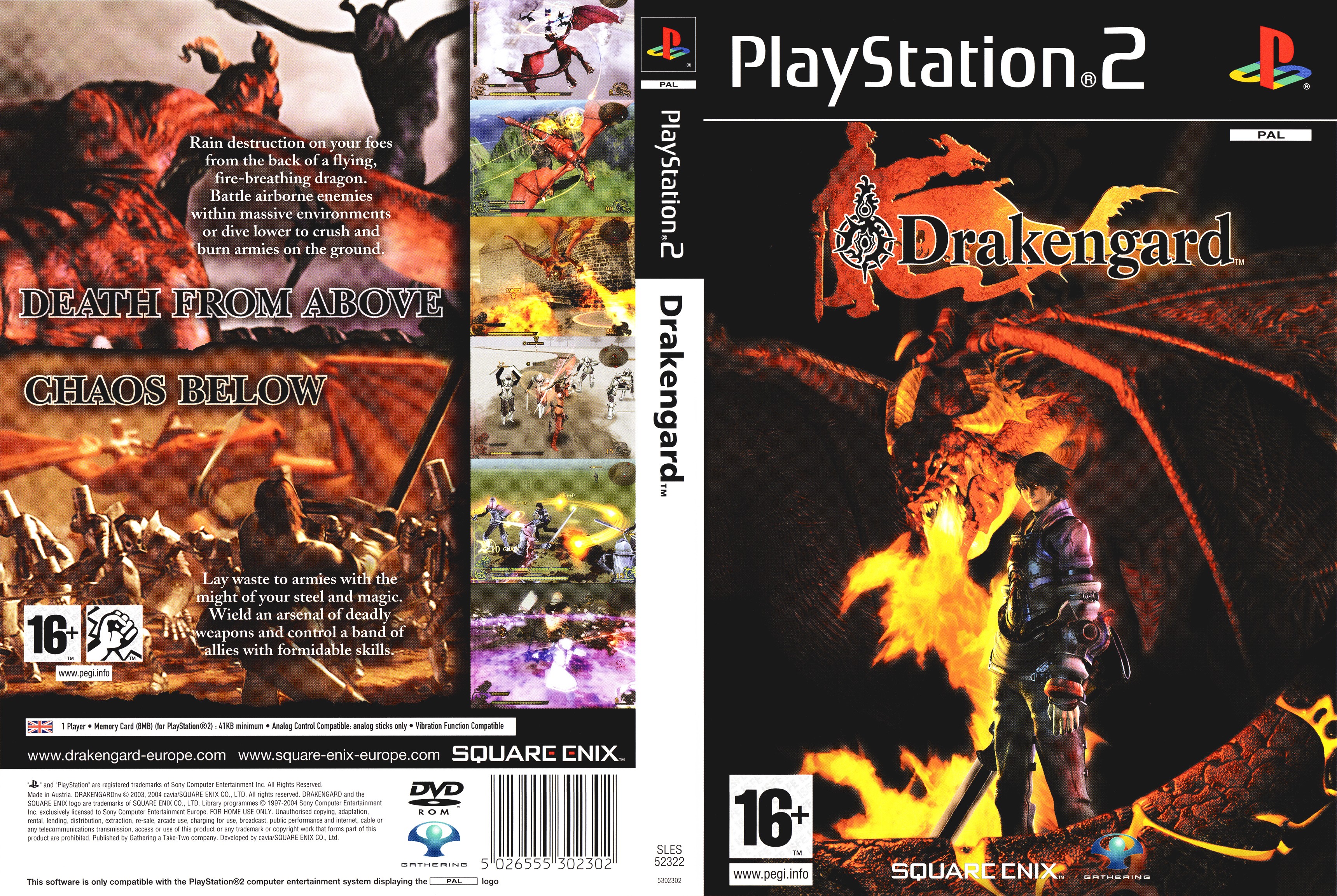 Drakengard PSX cover