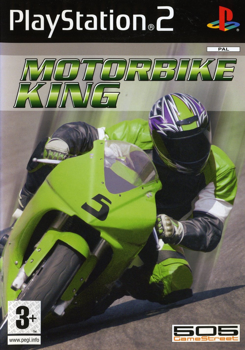 Motorbike King PS2 cover