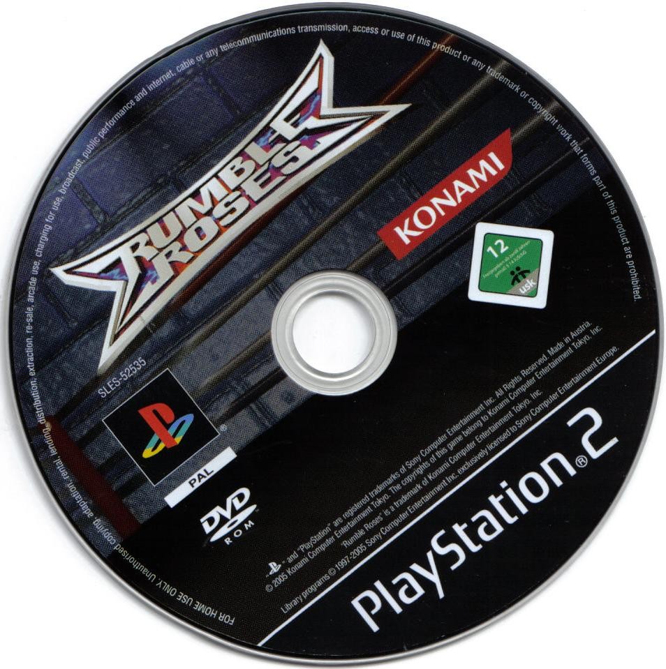 Rumble Roses PS2 cover