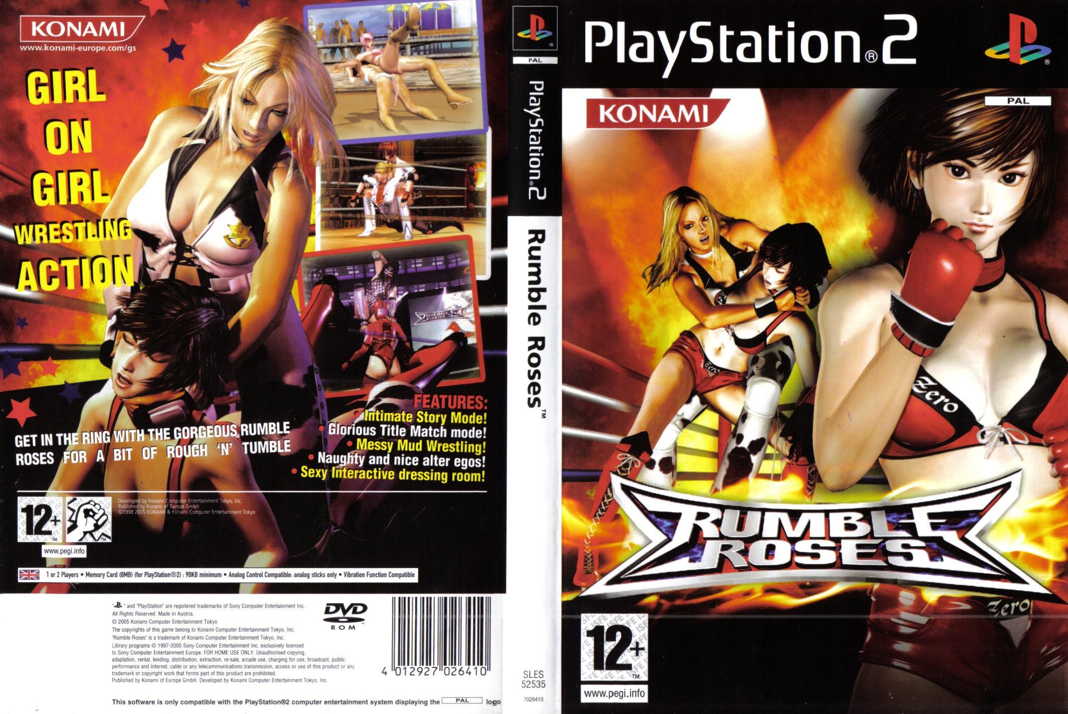 Rumble Roses PS2 cover