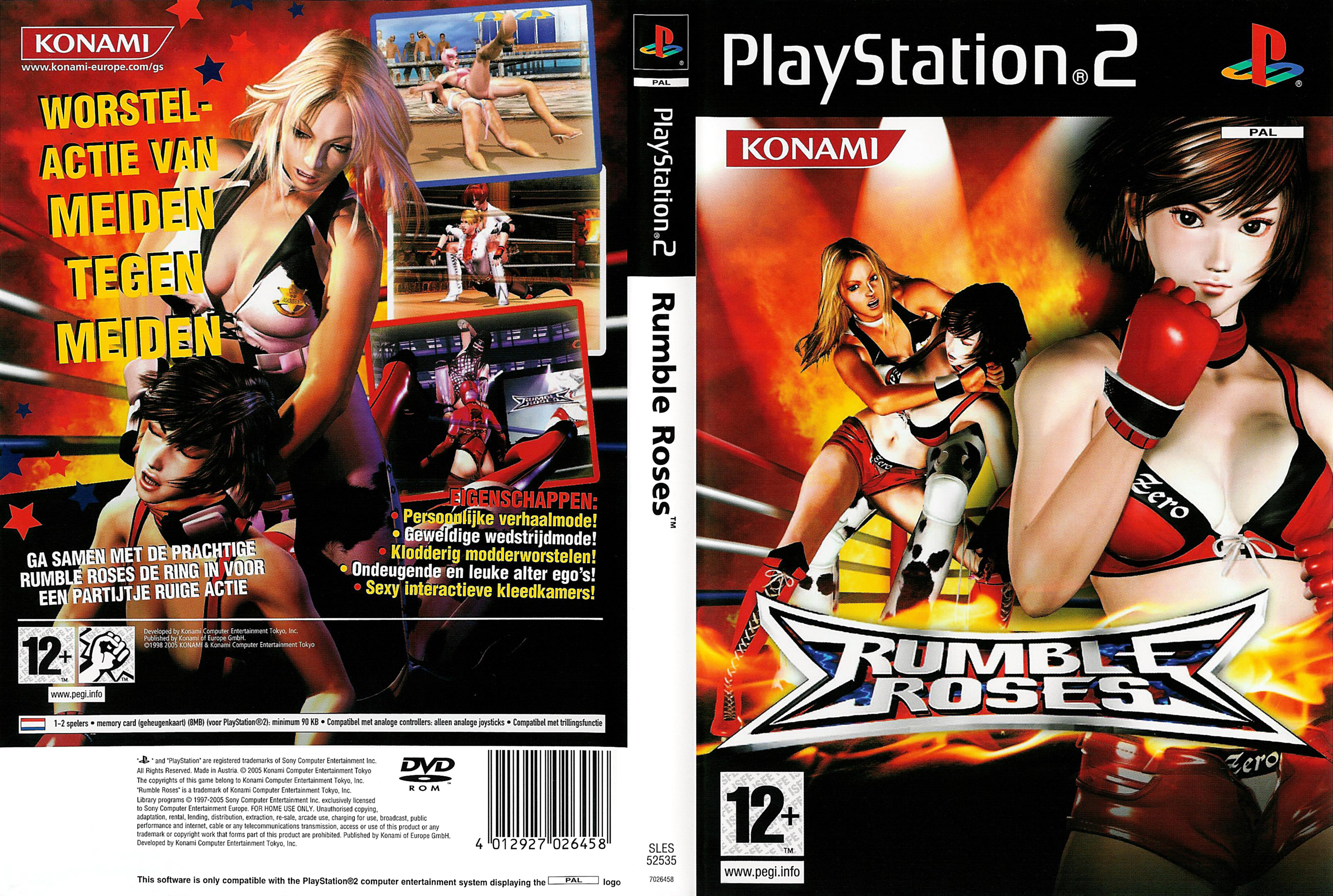 Rumble Roses PS2 cover