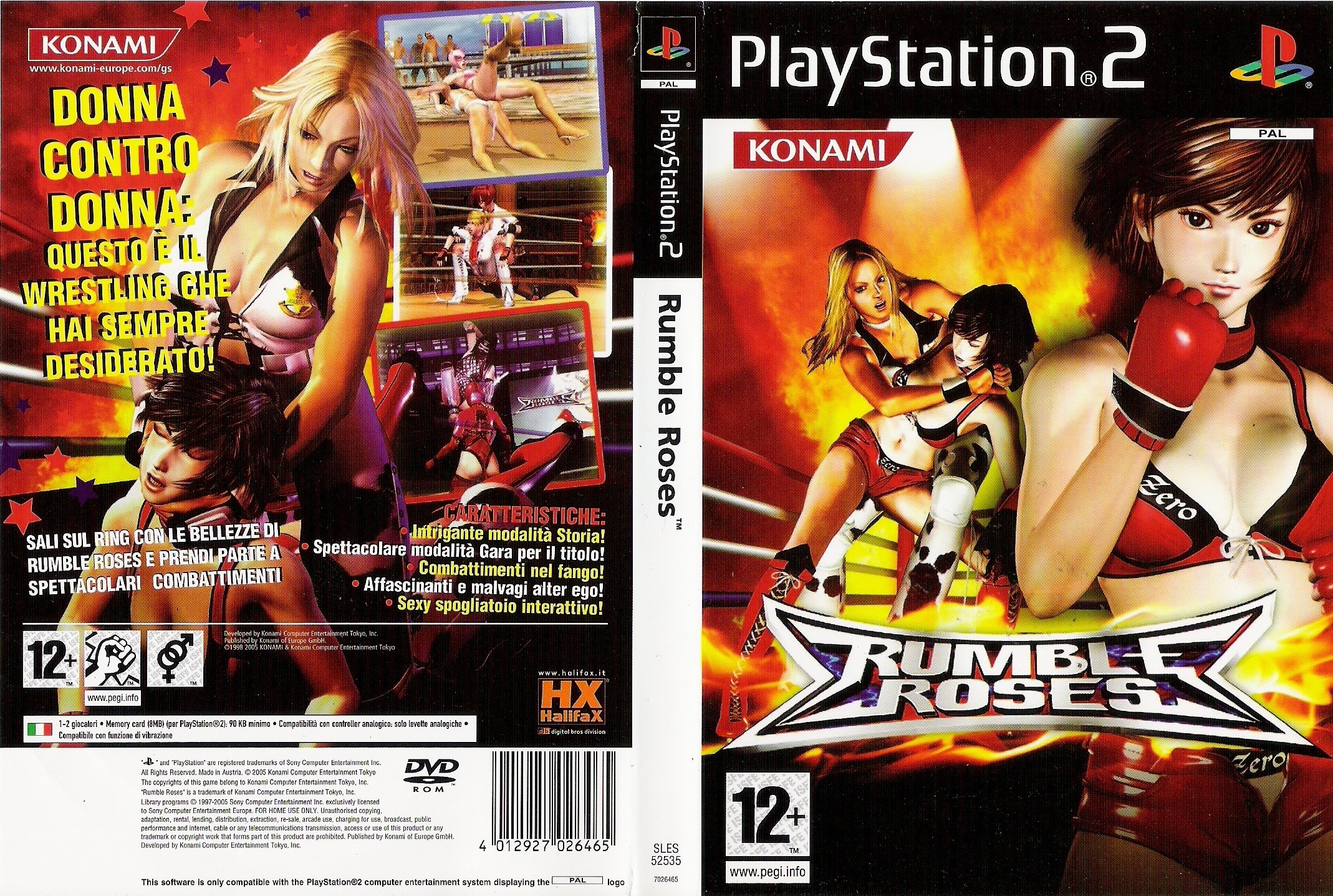 Rumble Roses PS2 cover