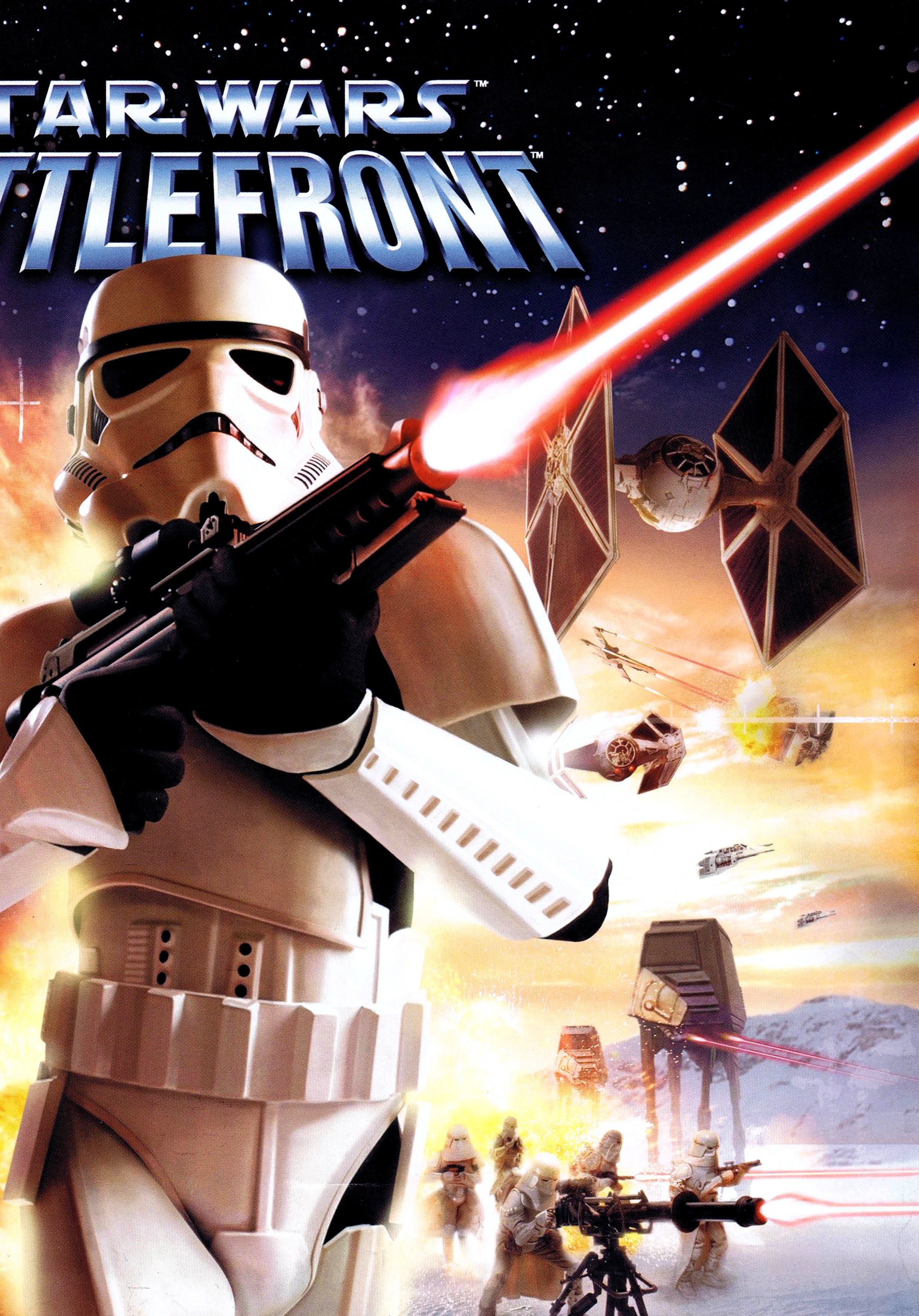 Star Wars - Battlefront PS2 cover