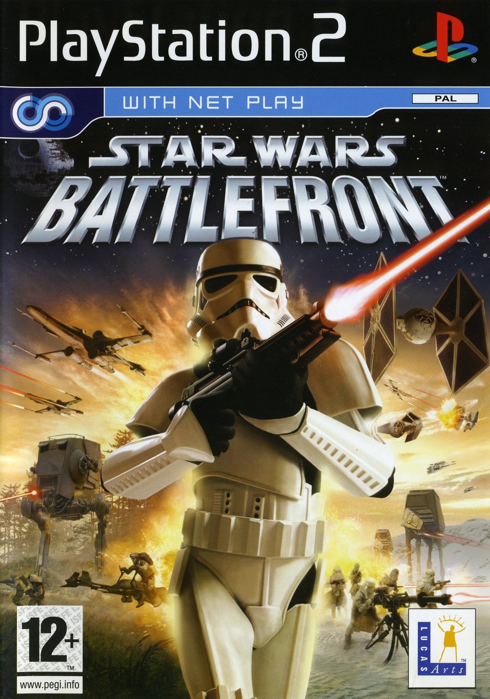 Star Wars - Battlefront PS2 cover
