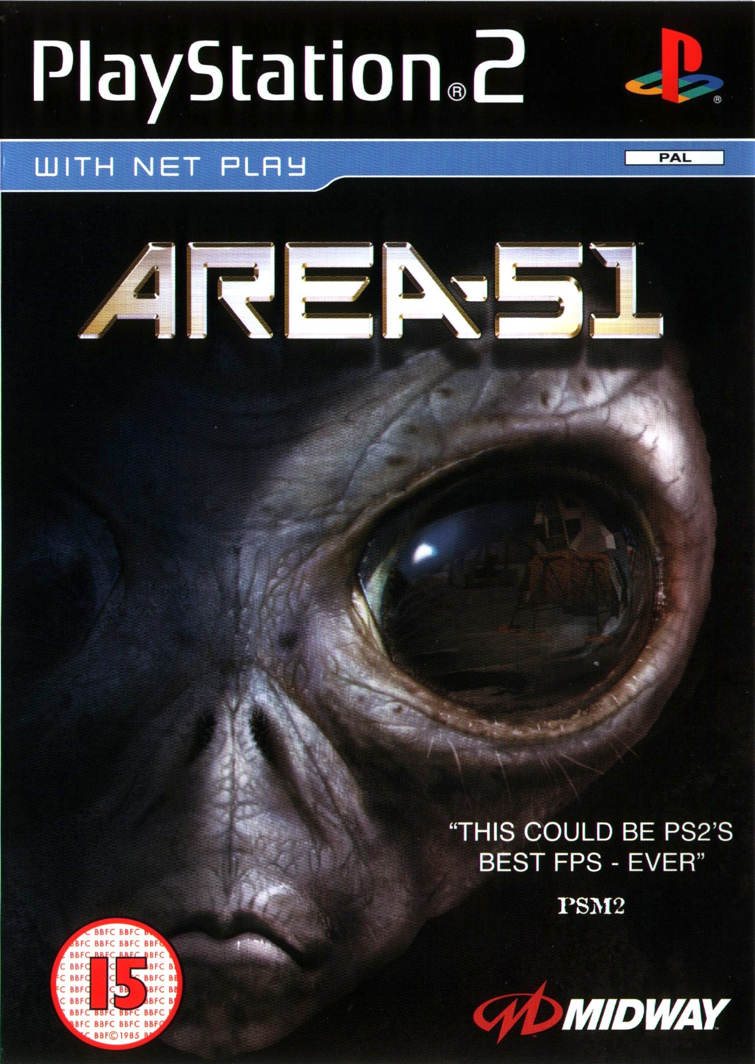 Area 51 PSX cover